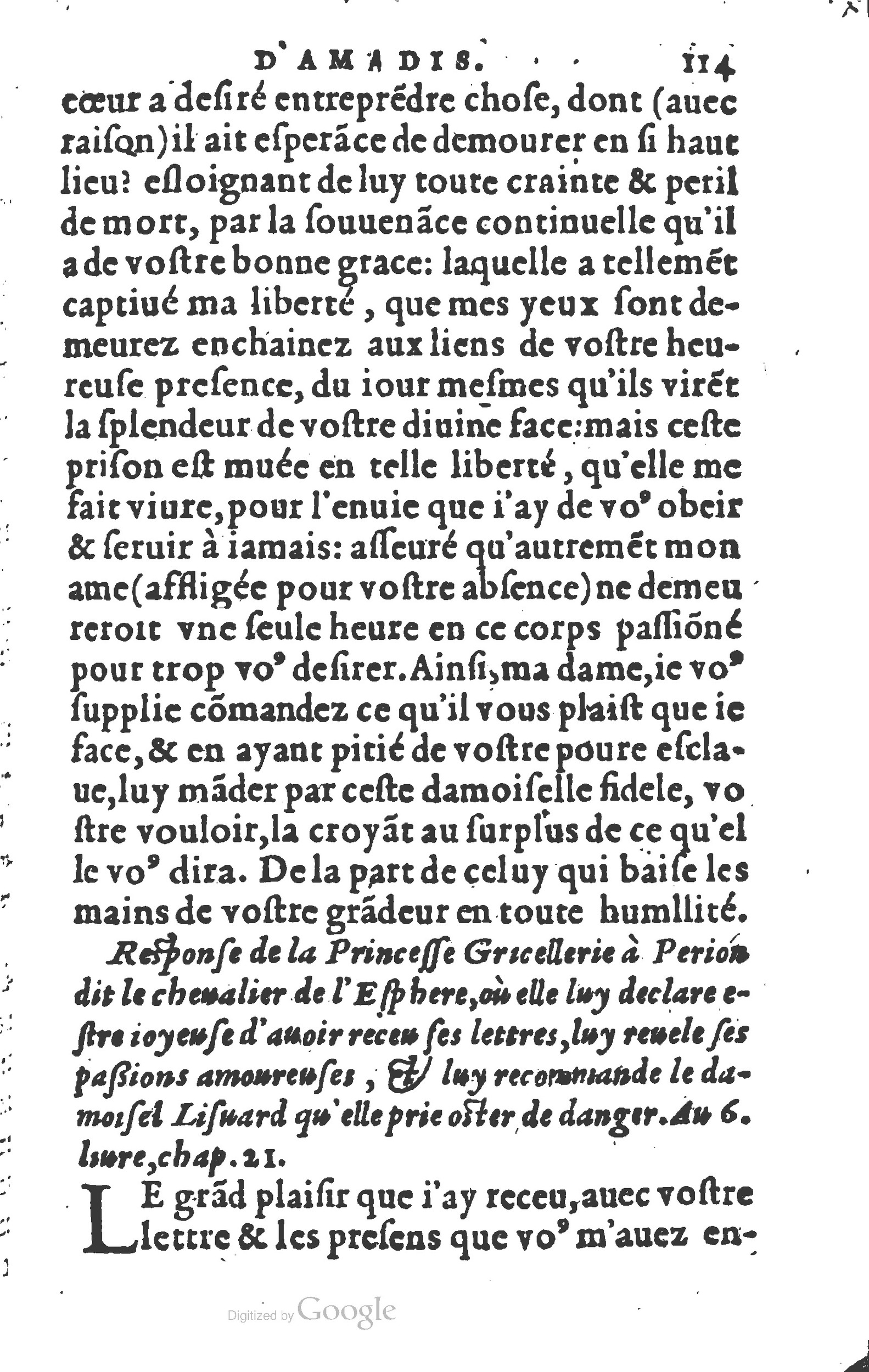 1567 - Robert Le Mangnier - Trésor des Amadis - British Library 1567 - Robert Le Mangnier - Trésor des Amadis - British Library