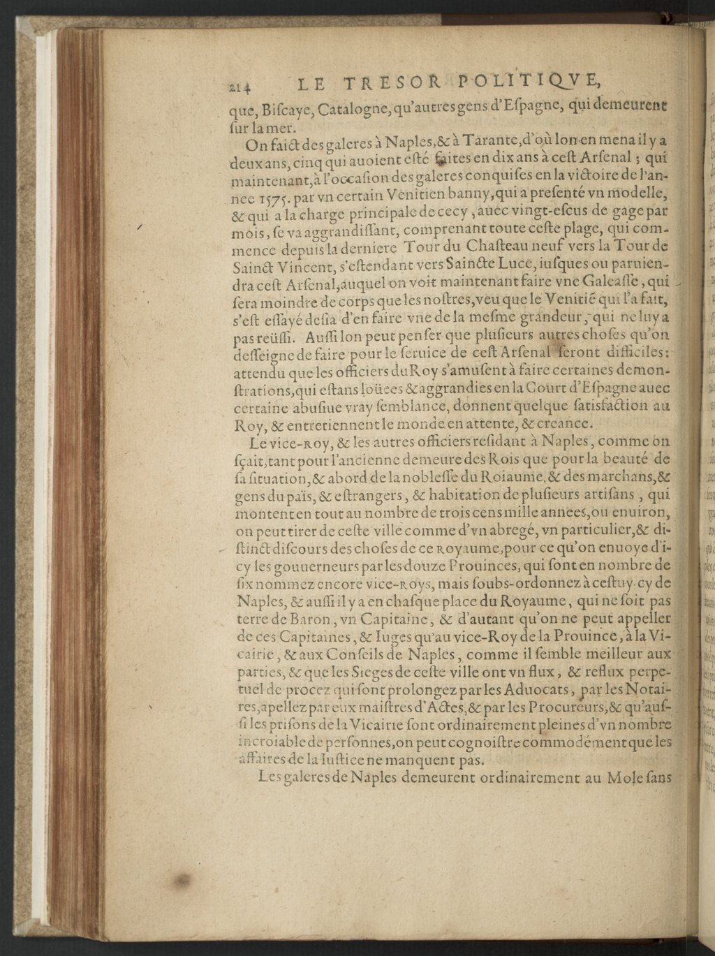1608 - Nicolas Du Fossé - Trésor politique - BnF Tolbiac