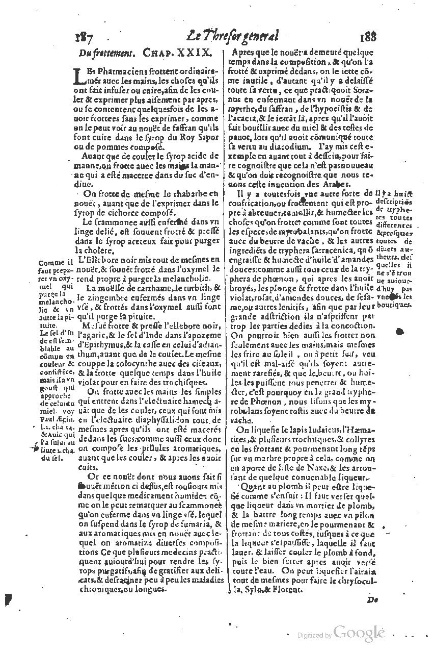 1616 - Étienne Gamonet - Grand trésor ou dispensaire - BSB Munich