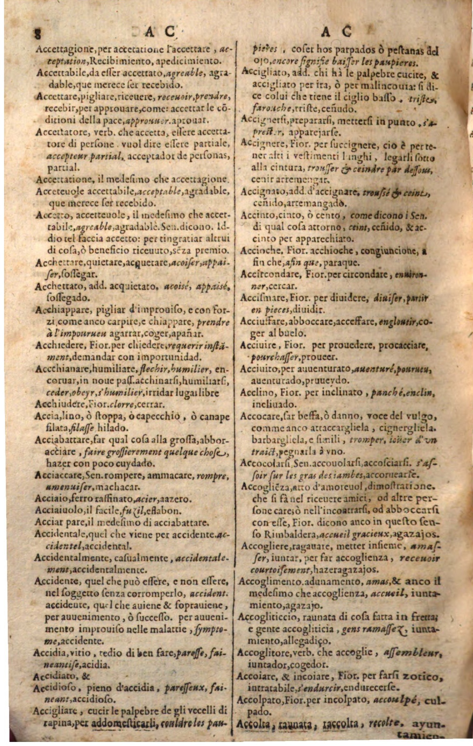 1644 - Jacques Crespin - Trésor des trois langues - Passau 1644 - Jacques Crespin - Trésor des trois langues - Passau