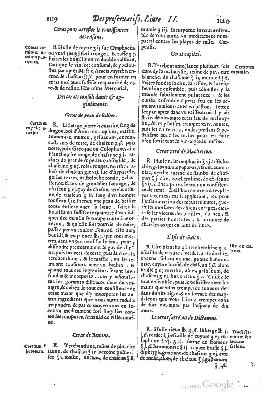1616 - Étienne Gamonet - Grand trésor ou dispensaire - BSB Munich