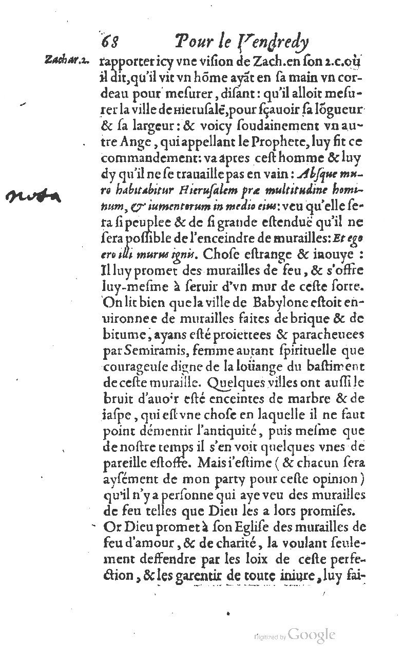 1607 - Nicolas Du Fossé - Trésor quadragésimal - T 01 - BM Lyon 1607 - Nicolas Du Fossé - Trésor quadragésimal - T 01 - BM Lyon