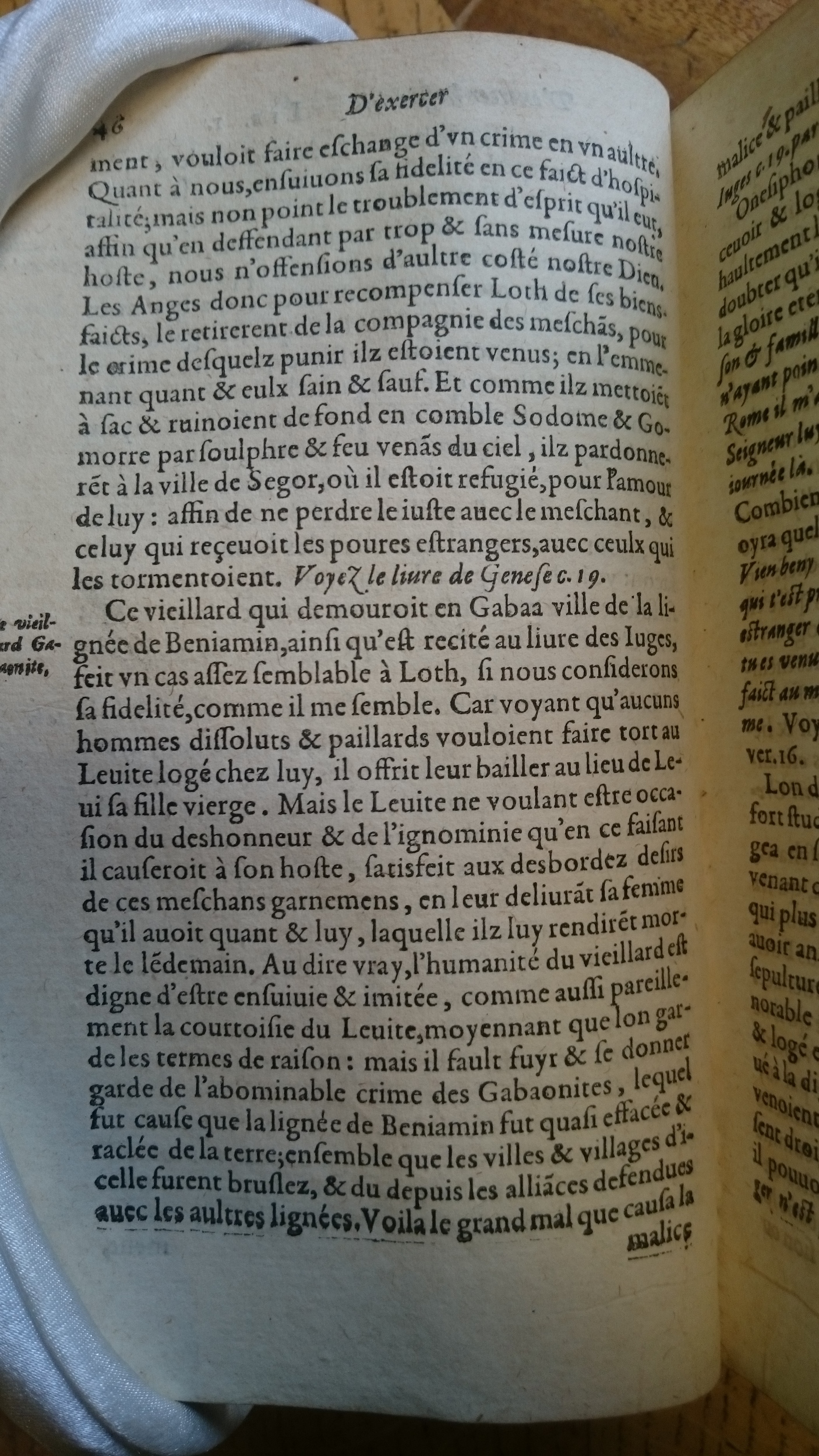1585 - Jean Bogard - Trésor des faits et dits mémorables des hommes saints et illustres - Douai Quincy