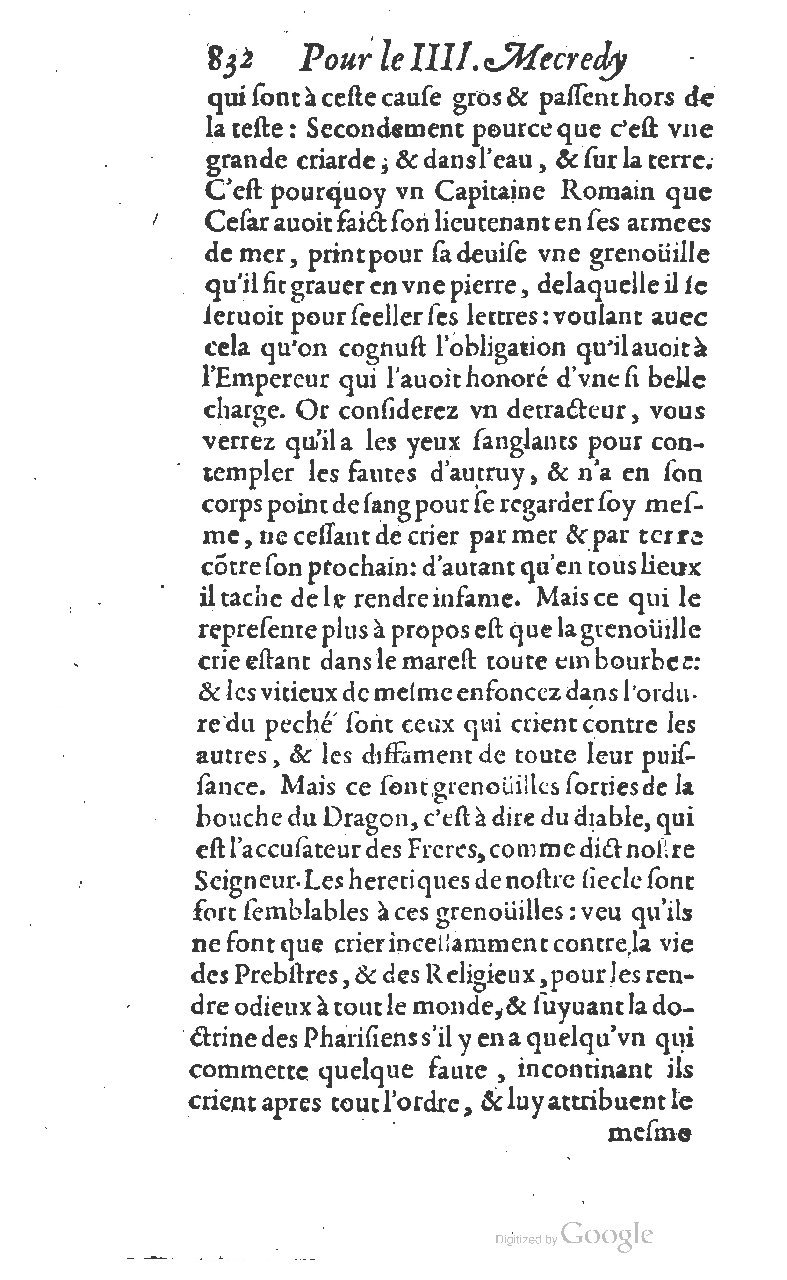 1607 - Nicolas Du Fossé - Trésor quadragésimal - T 01 - BM Lyon