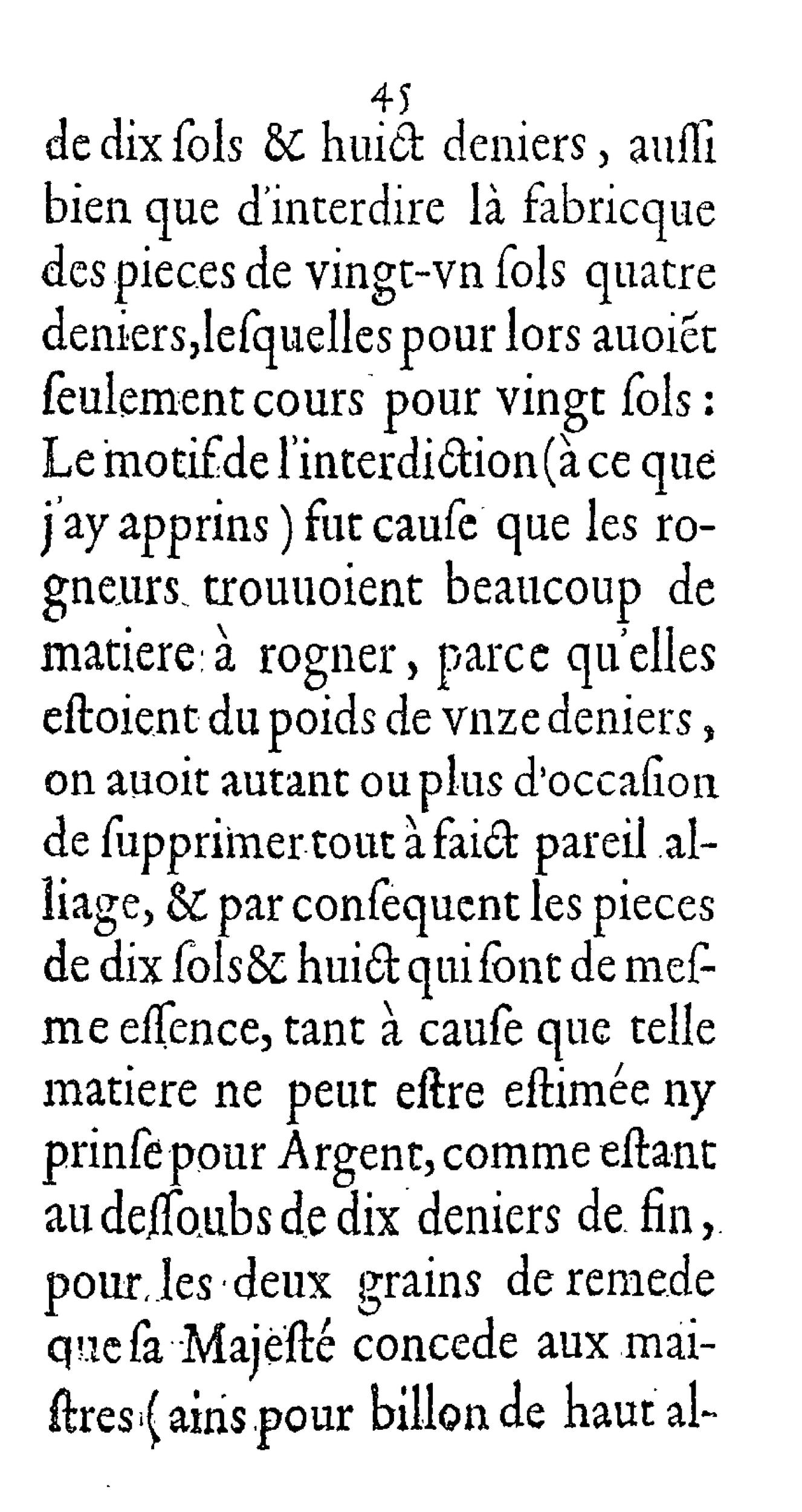1624 - Jacques du Coq - Trésor des monnaies - Harvard University