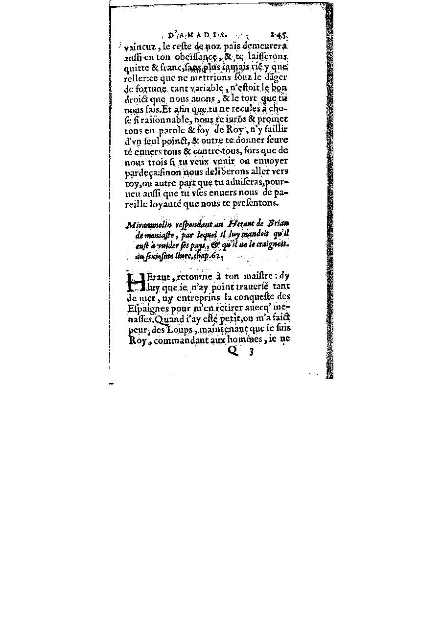 1572 - Veuve Gabriel Cotier - Trésor des Amadis - BM Lyon 1572 - Veuve Gabriel Cotier - Trésor des Amadis - BM Lyon