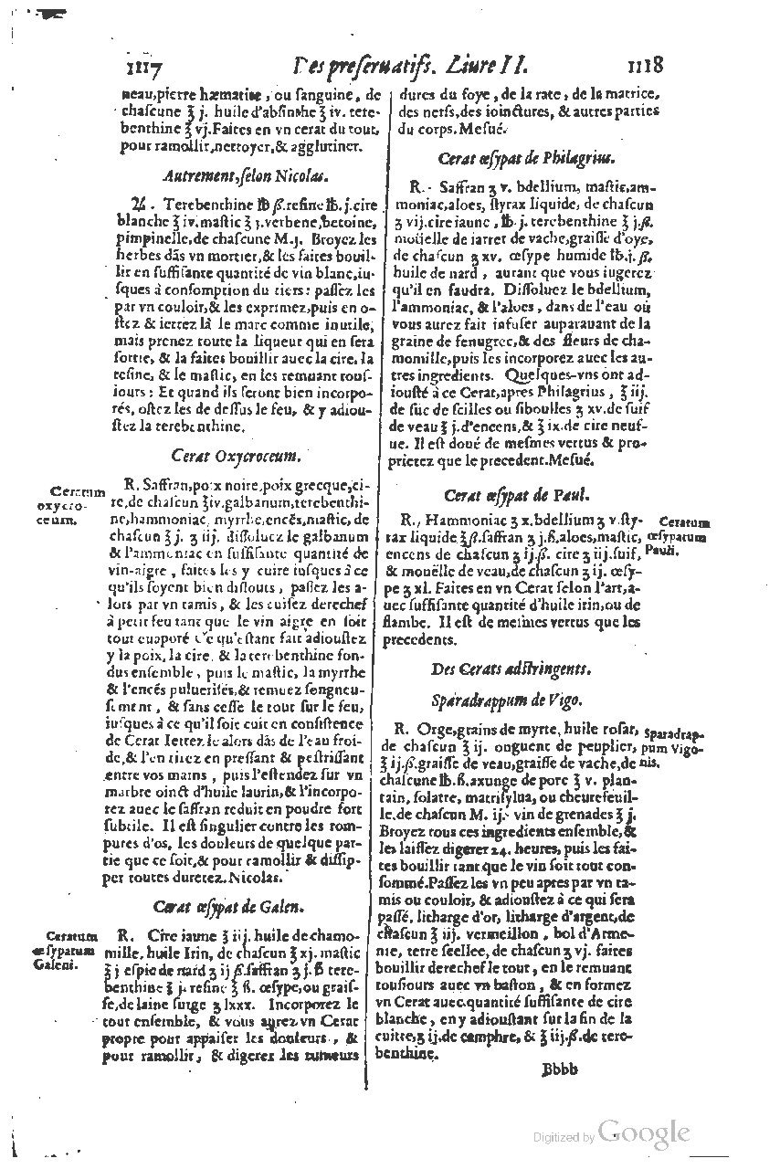 1616 - Étienne Gamonet - Grand trésor ou dispensaire - BSB Munich