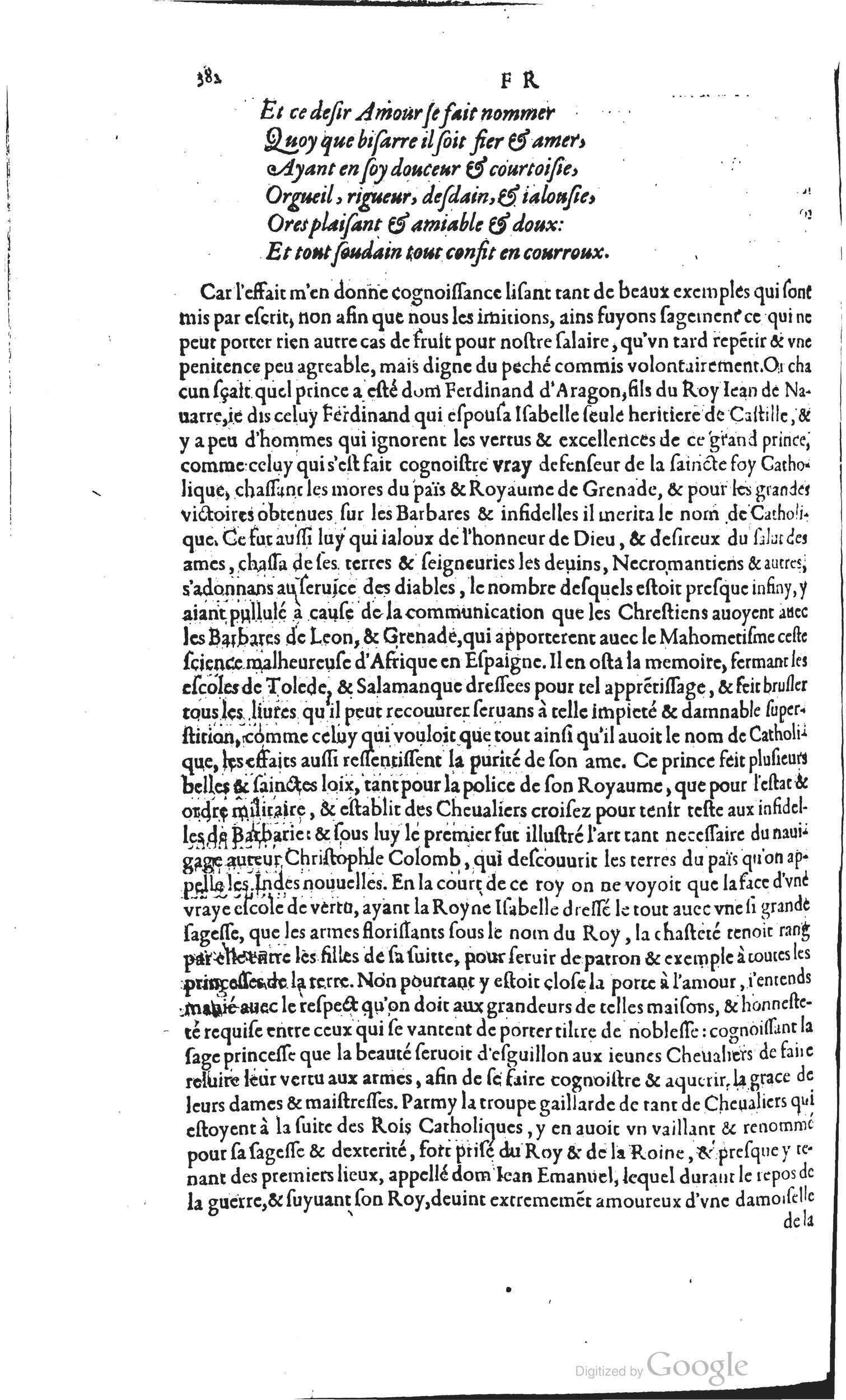 1585 - Barthélemy Honorat - Bibliothèques françaises - BSB Munich
