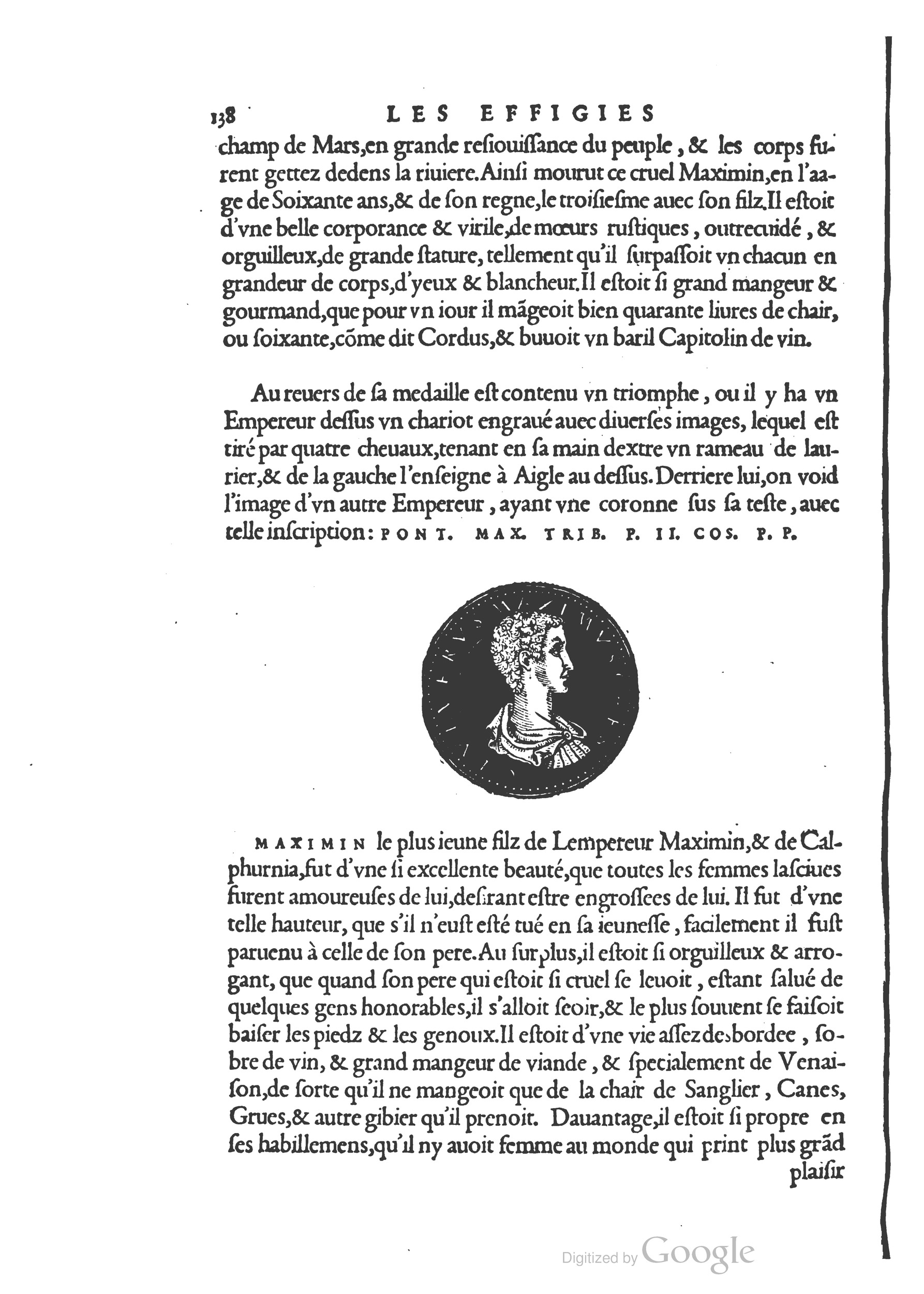 1553 - Jacopo Strada et Thomas Guérin - Épitome du Trésor des antiquités - BM Lyon