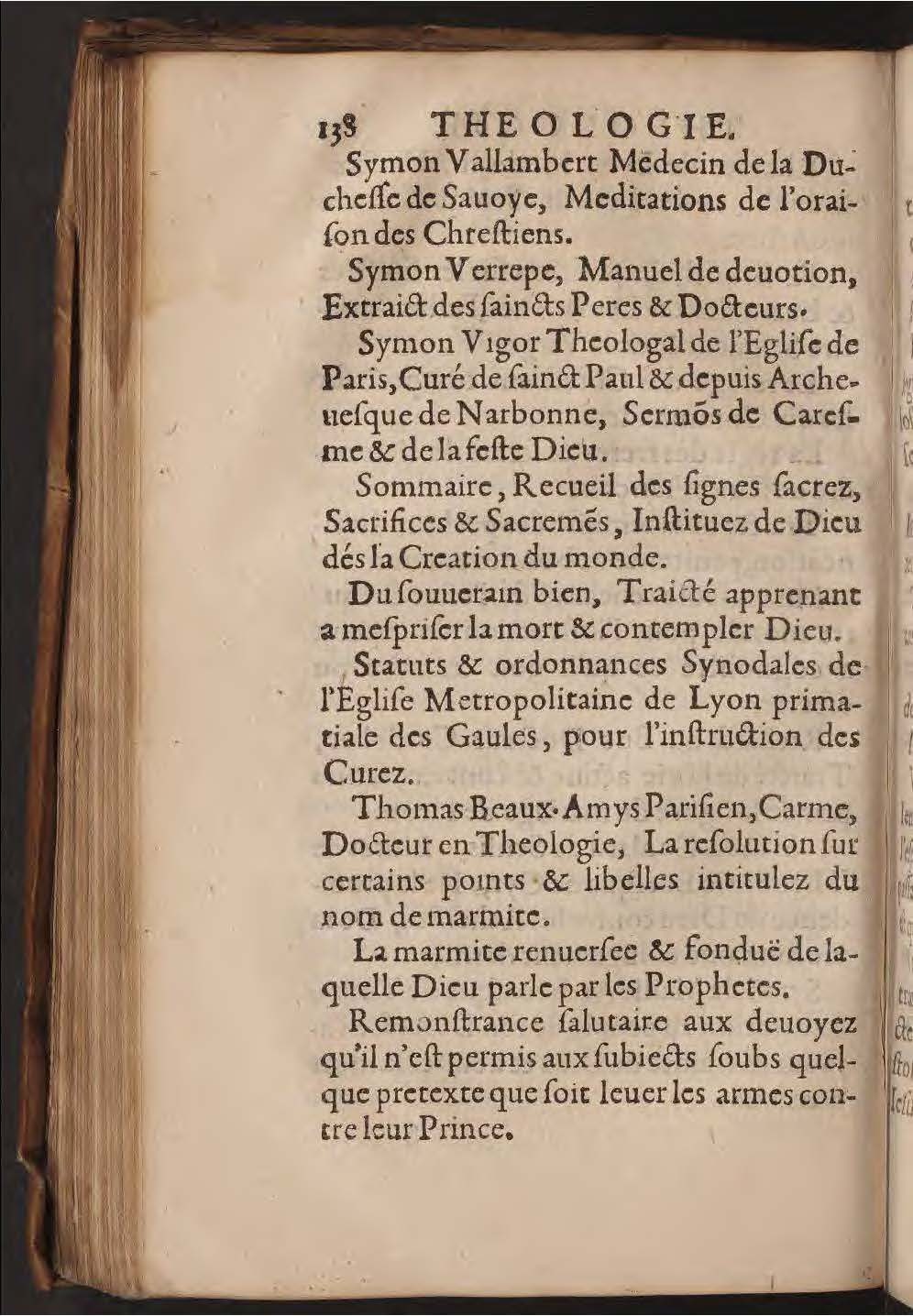 1602 - François Jacquin - Trésor des bons esprits français - BnF Arsenal