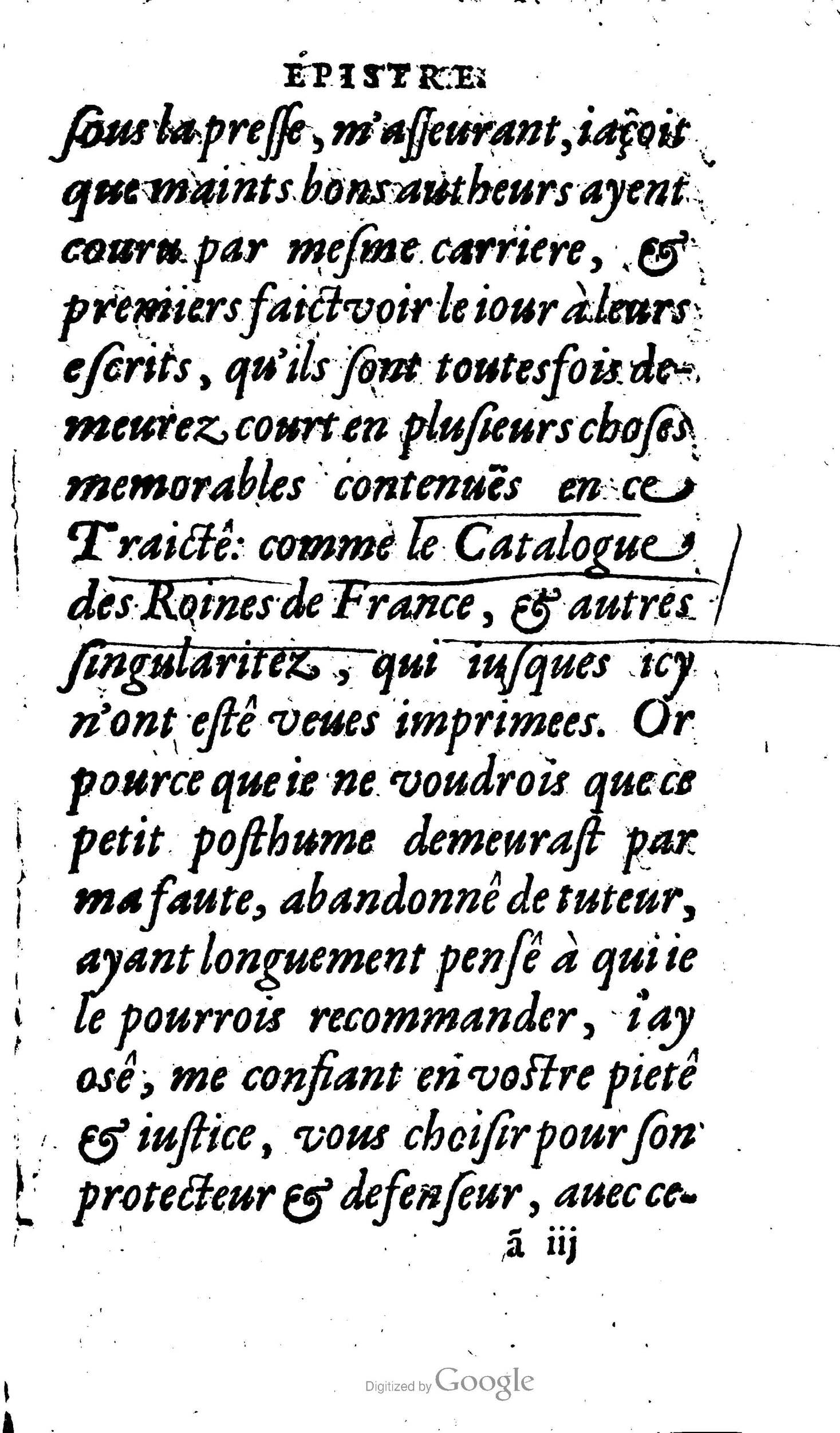 1604 - Galiot Corrozet - Trésor des histoires de France - BNC Florence