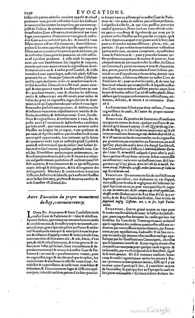 1629 - Veuve Nicolas Buon - Trésor du droit français (29620 T. 1) - BM Lyon