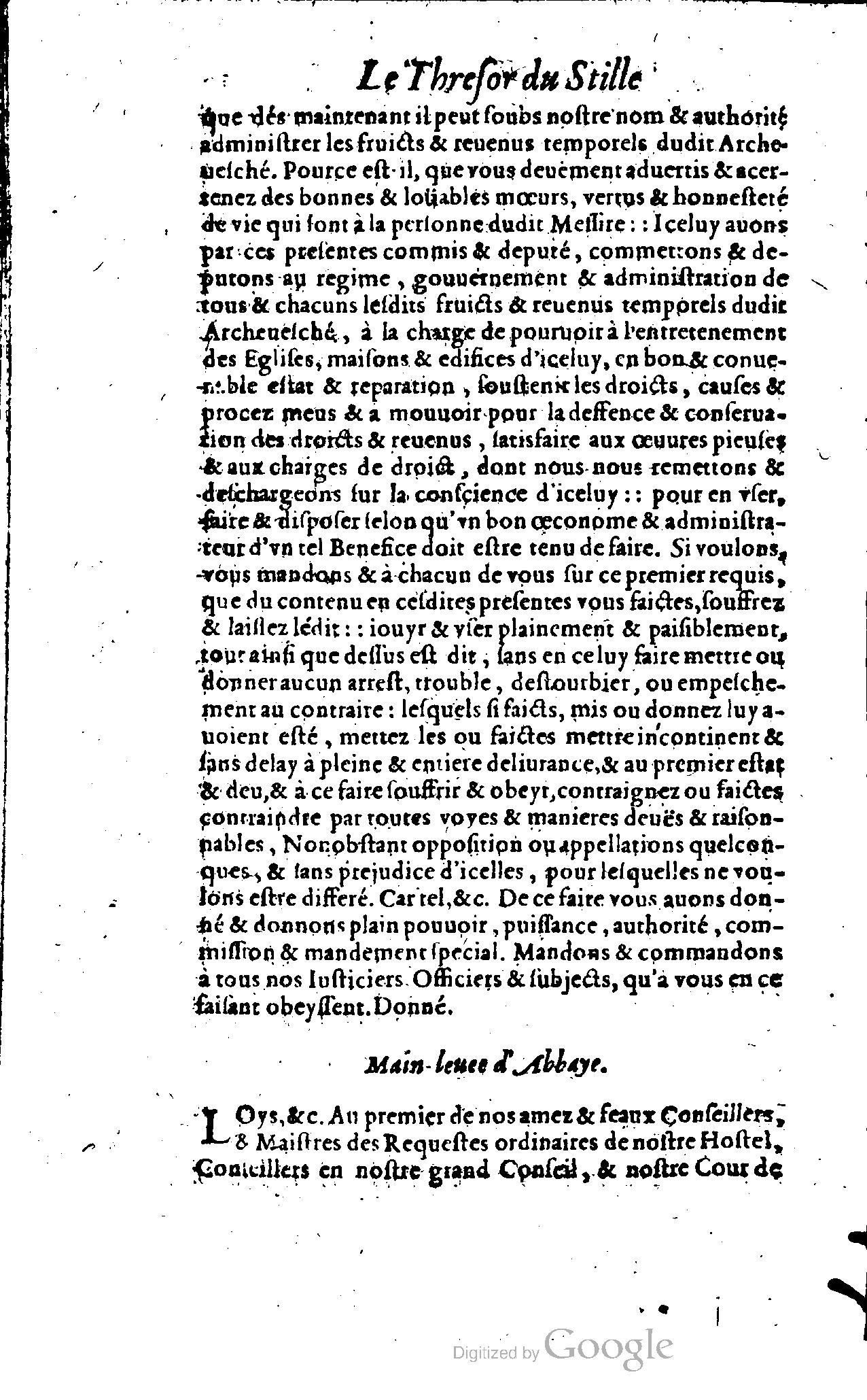 1614 - Jean Richer - Trésor du nouveau style et protocole de la chancellerie de France - BSB Munich 1614 - Jean Richer - Trésor du nouveau style et protocole de la chancellerie de France - BSB Munich