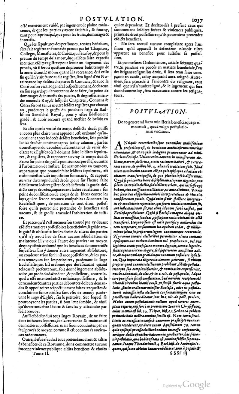 1629 - Veuve Nicolas Buon - Trésor du droit français (29620 T. 2) - BM Lyon