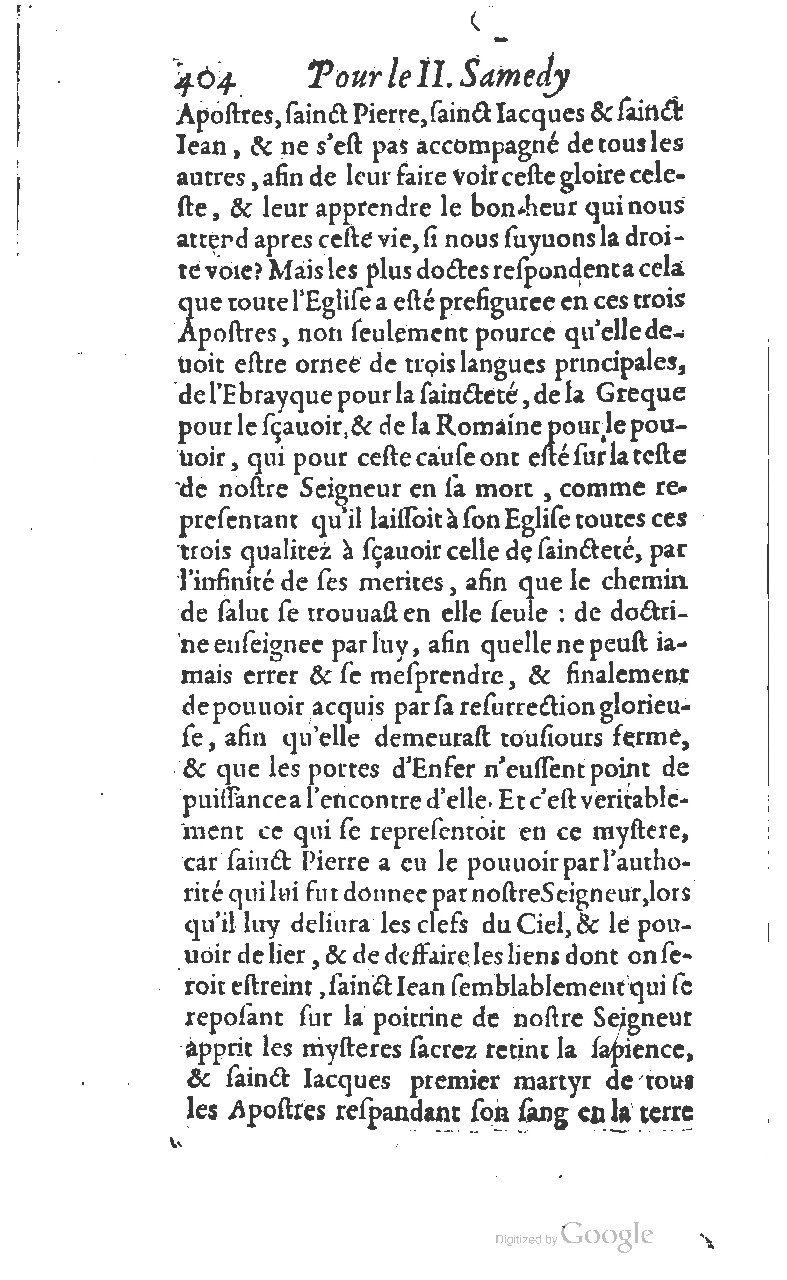 1607 - Nicolas Du Fossé - Trésor quadragésimal - T 01 - BM Lyon