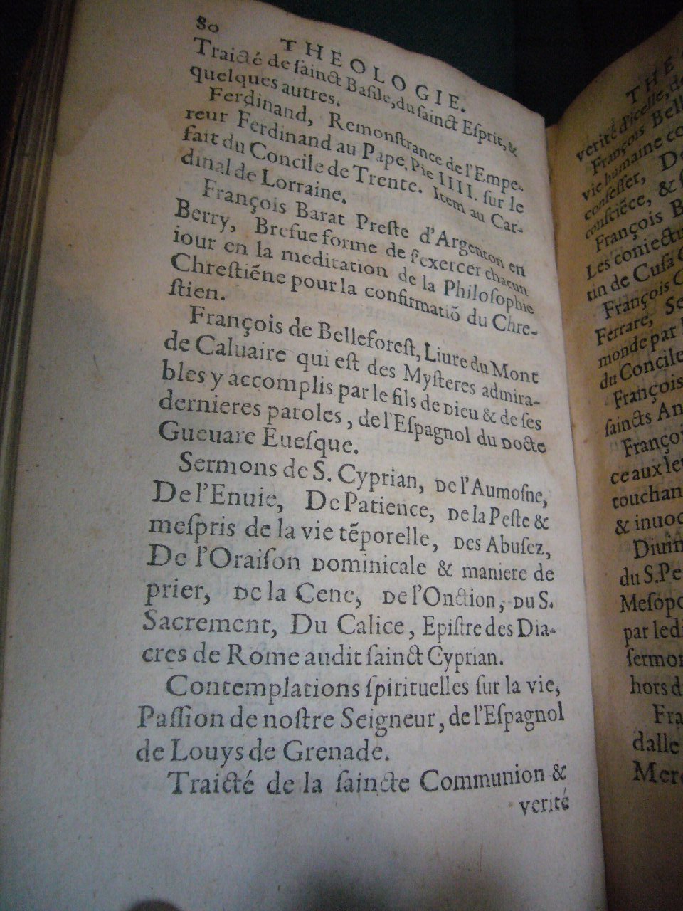 1602 - François Jacquin - Trésor des bons esprits français - BnF Arsenal