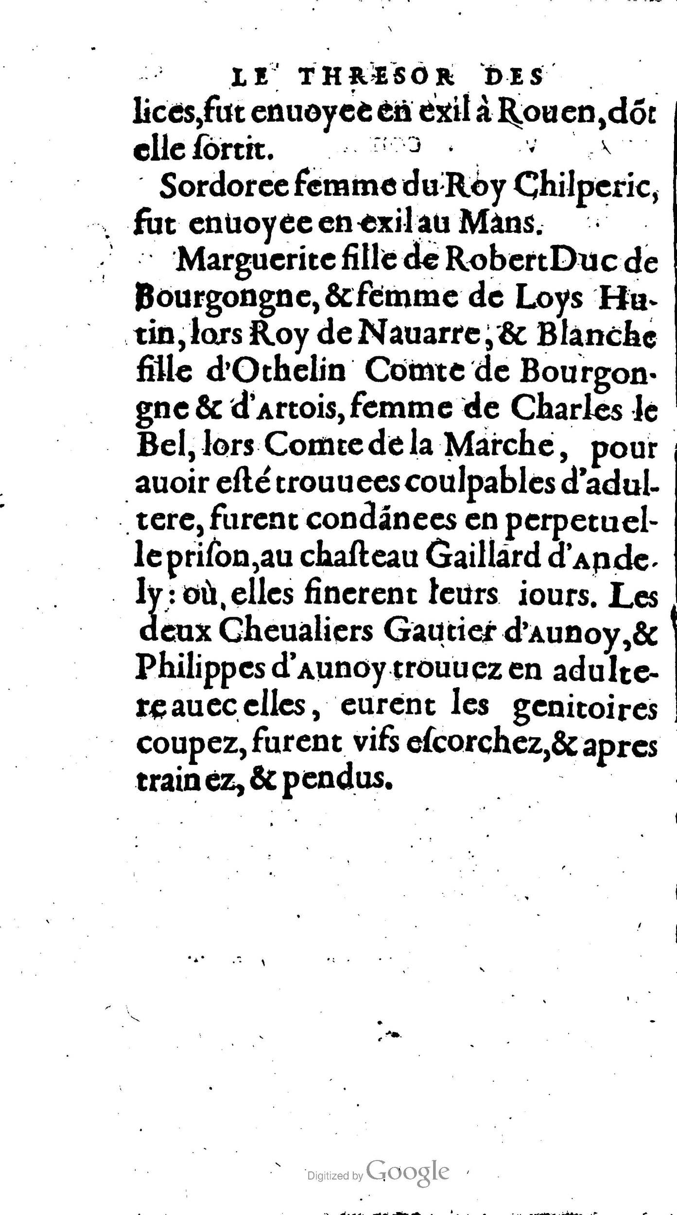 1604 - Galiot Corrozet - Trésor des histoires de France - BnF Arsenal