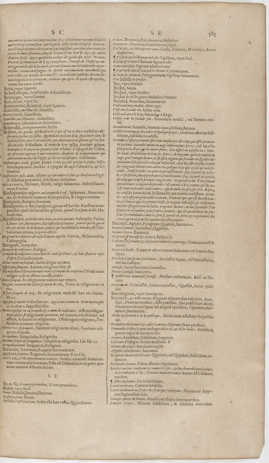 1606 - David Douceur - Trésor de la langue française - BnF