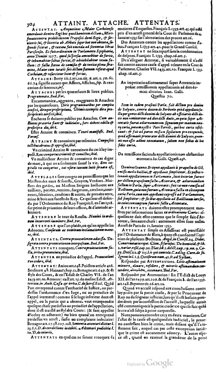 1629 - Veuve Nicolas Buon - Trésor du droit français (21754 T. 1) - BM Lyon