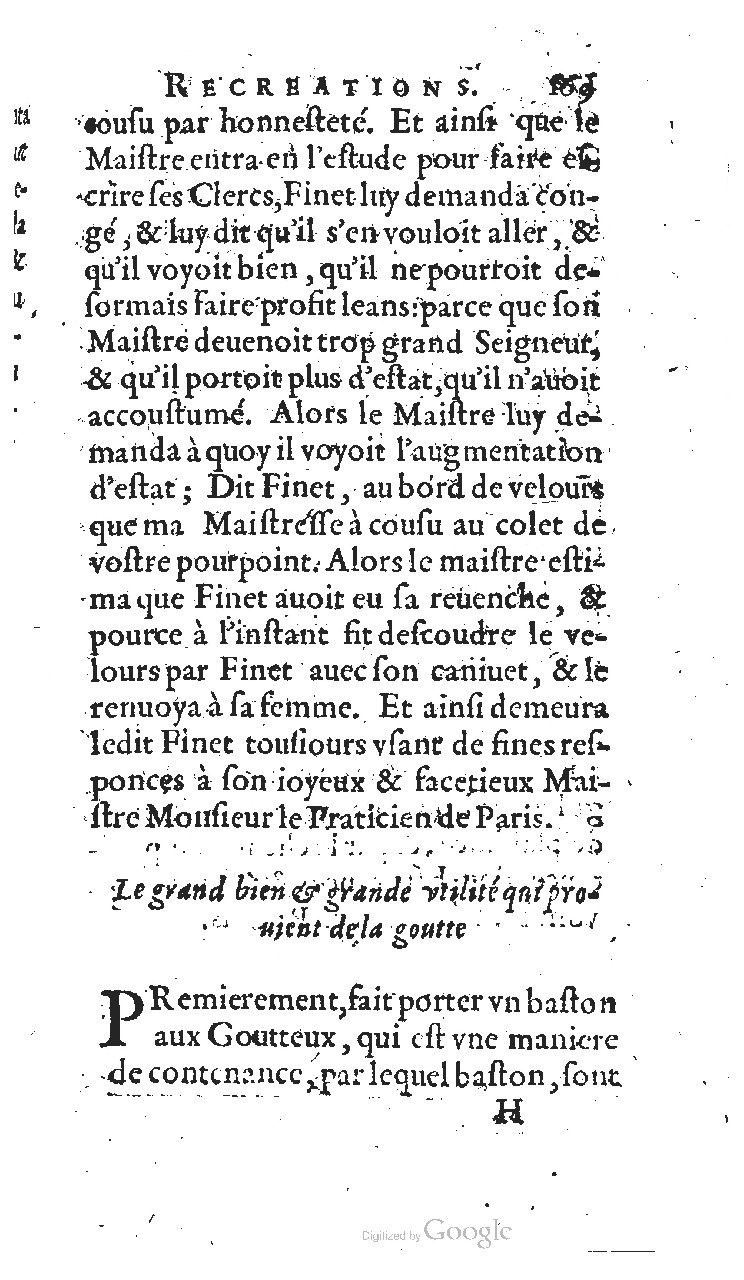 1627 - Jean Delamare - Trésor des récréations - BSB Munich
