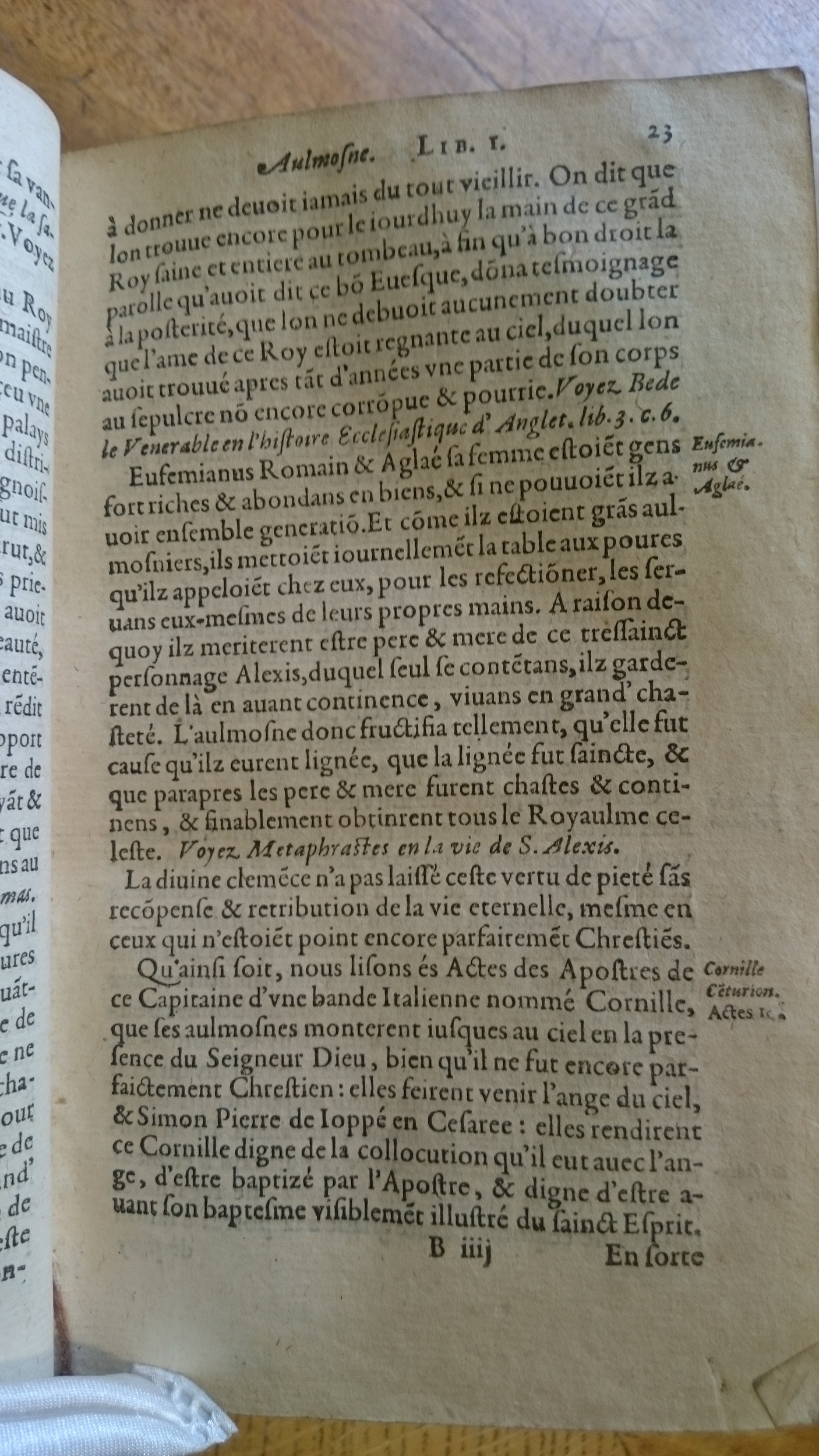 1585 - Jean Bogard - Trésor des faits et dits mémorables des hommes saints et illustres - Douai Quincy