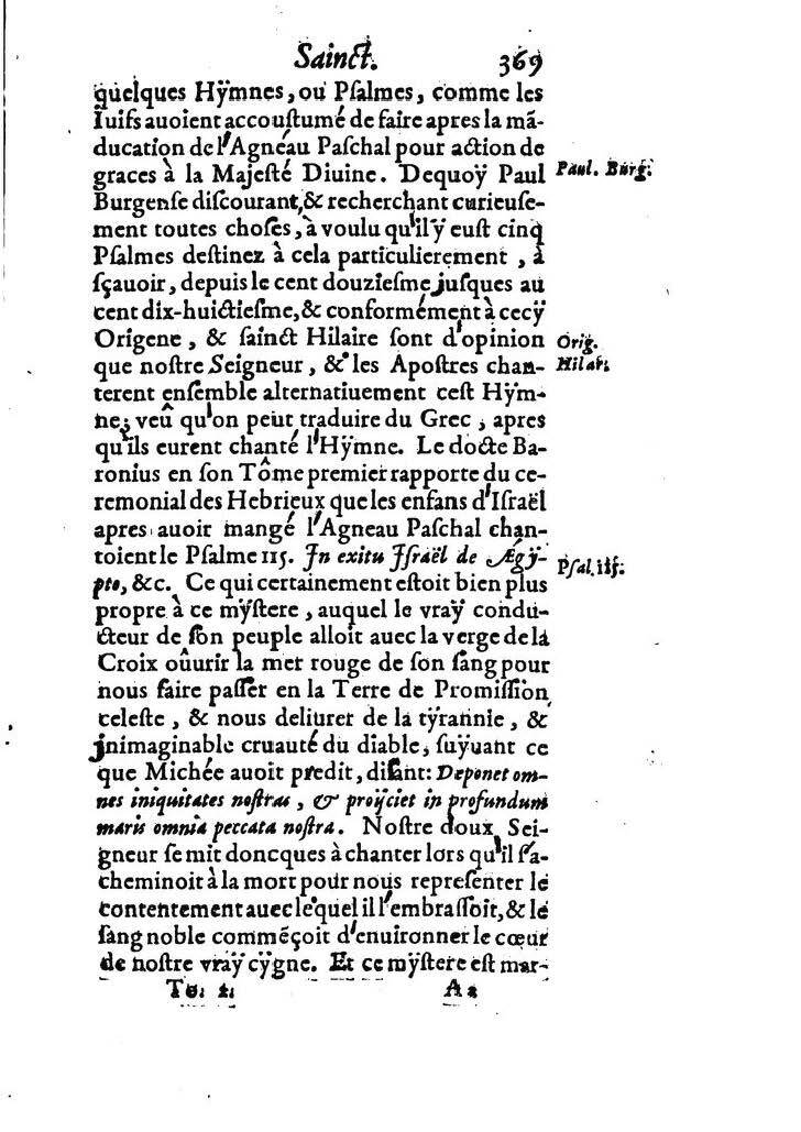 1607 - Nicolas Du Fossé - Trésor quadragésimal - T 02 - BM Lyon 1607 - Nicolas Du Fossé - Trésor quadragésimal - T 02 - BM Lyon