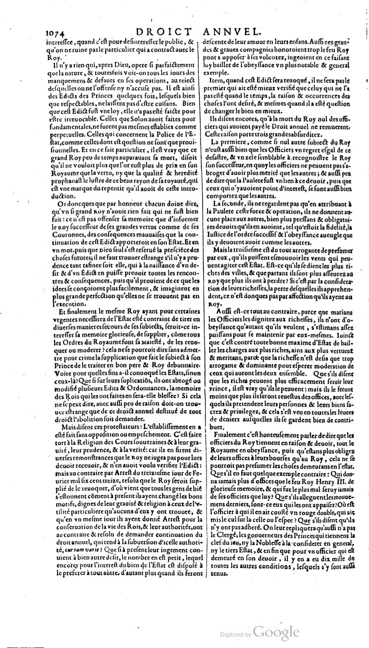 1629 - Veuve Nicolas Buon - Trésor du droit français (21754 T. 1) - BM Lyon