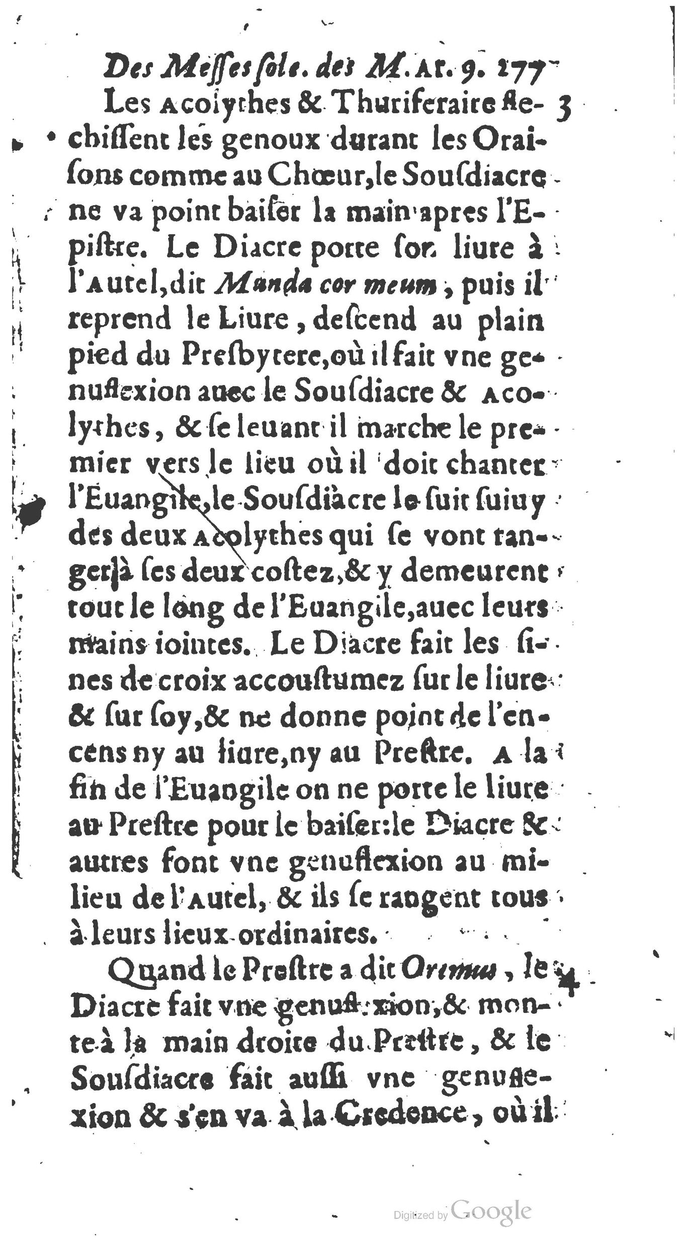 1651 - Jean Guillermet - Abrégé du trésor des cérémonies ecclésiastiques - BM Lyon