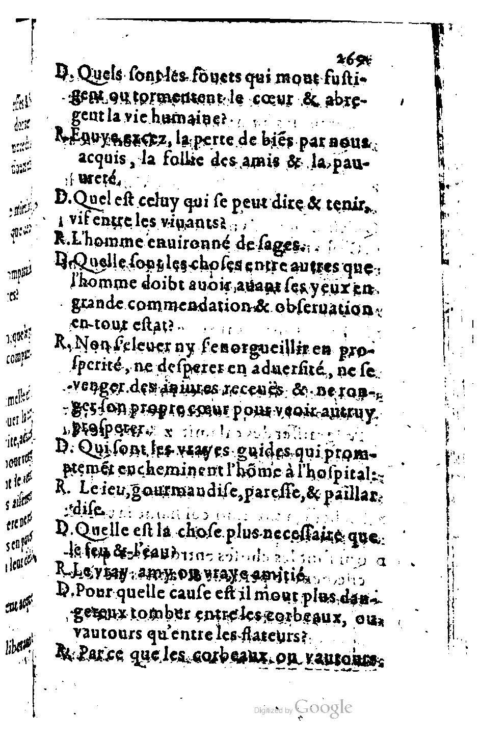 1582 - Nicolas Bonfons - Trésor des sentences dorées - BM Lyon