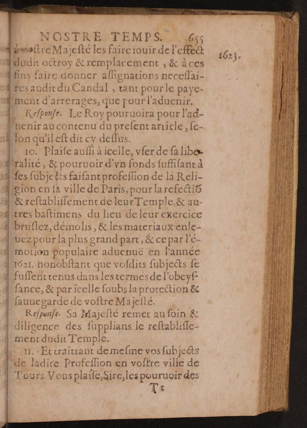 1626 - Joseph Bouillerot - Trésor de l’histoire générale de notre temps - BnF Arsenal