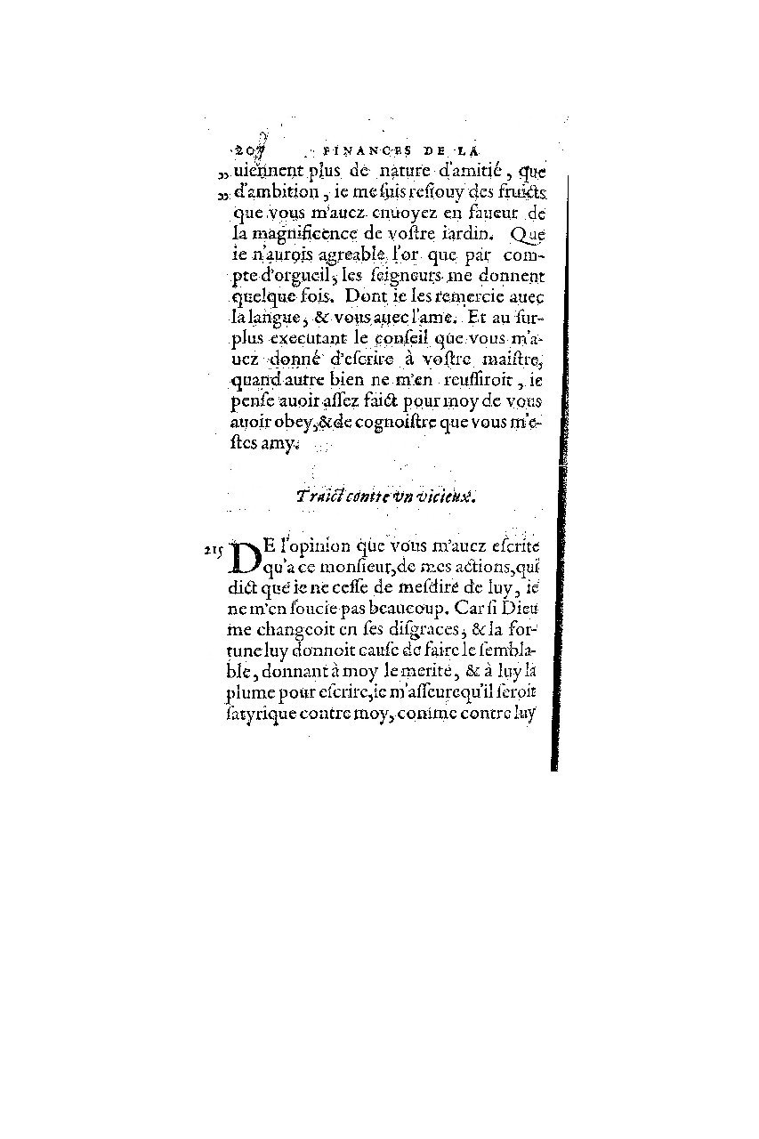 1572 - Nicolas Du Chemin - Finances et Trésor de la plume française - BM Lyon