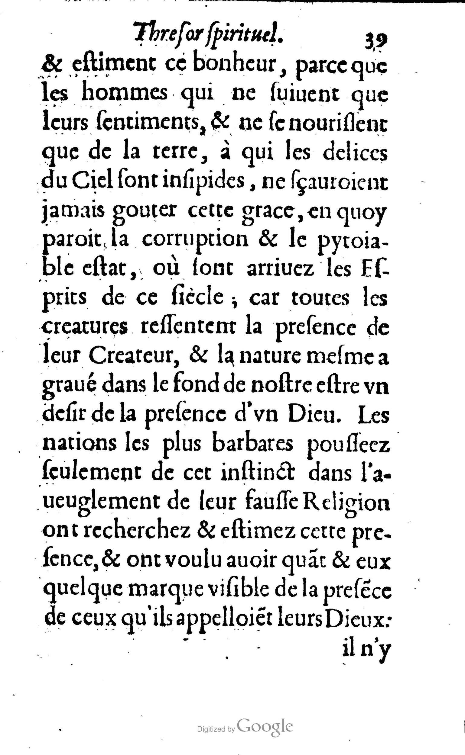 1633 - François Waudré - Trésor spirituel contenant les excellences du christianisme - BM Lyon 1633 - François Waudré - Trésor spirituel contenant les excellences du christianisme - BM Lyon