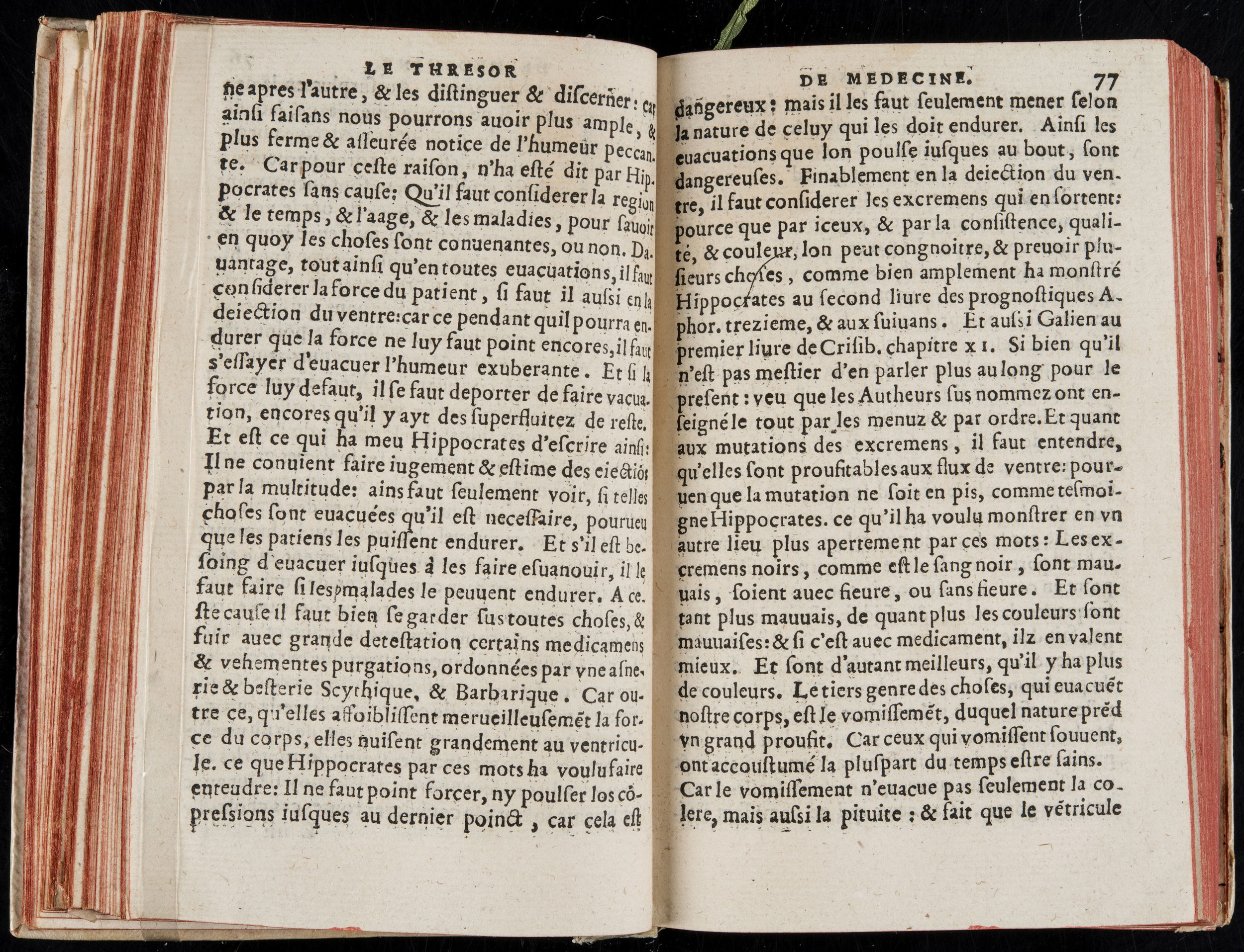 1560 - Nicolas Pelletier - Trésor de médecine - BM Poitiers