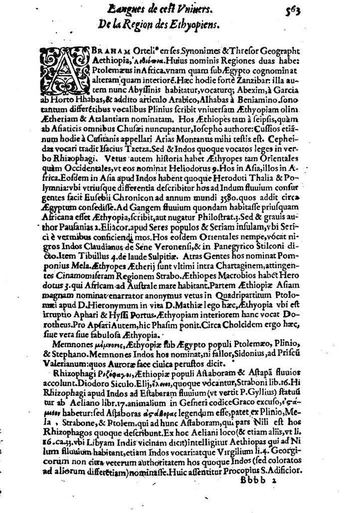1613 - Matthieu Berjon - Trésor de l’histoire des langues de cet univers - BM Lyon