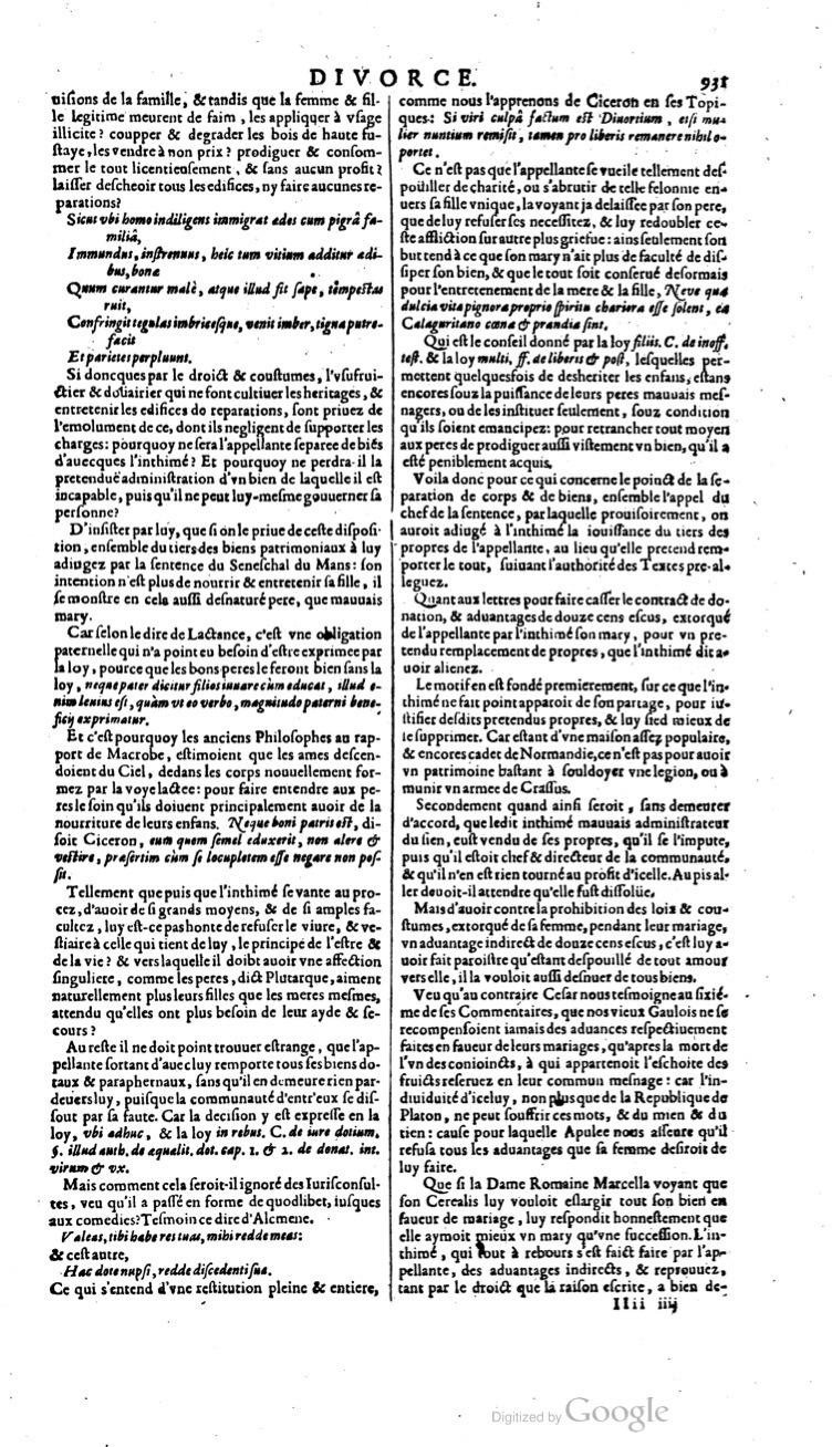 1629 - Veuve Nicolas Buon - Trésor du droit français (21754 T. 1) - BM Lyon