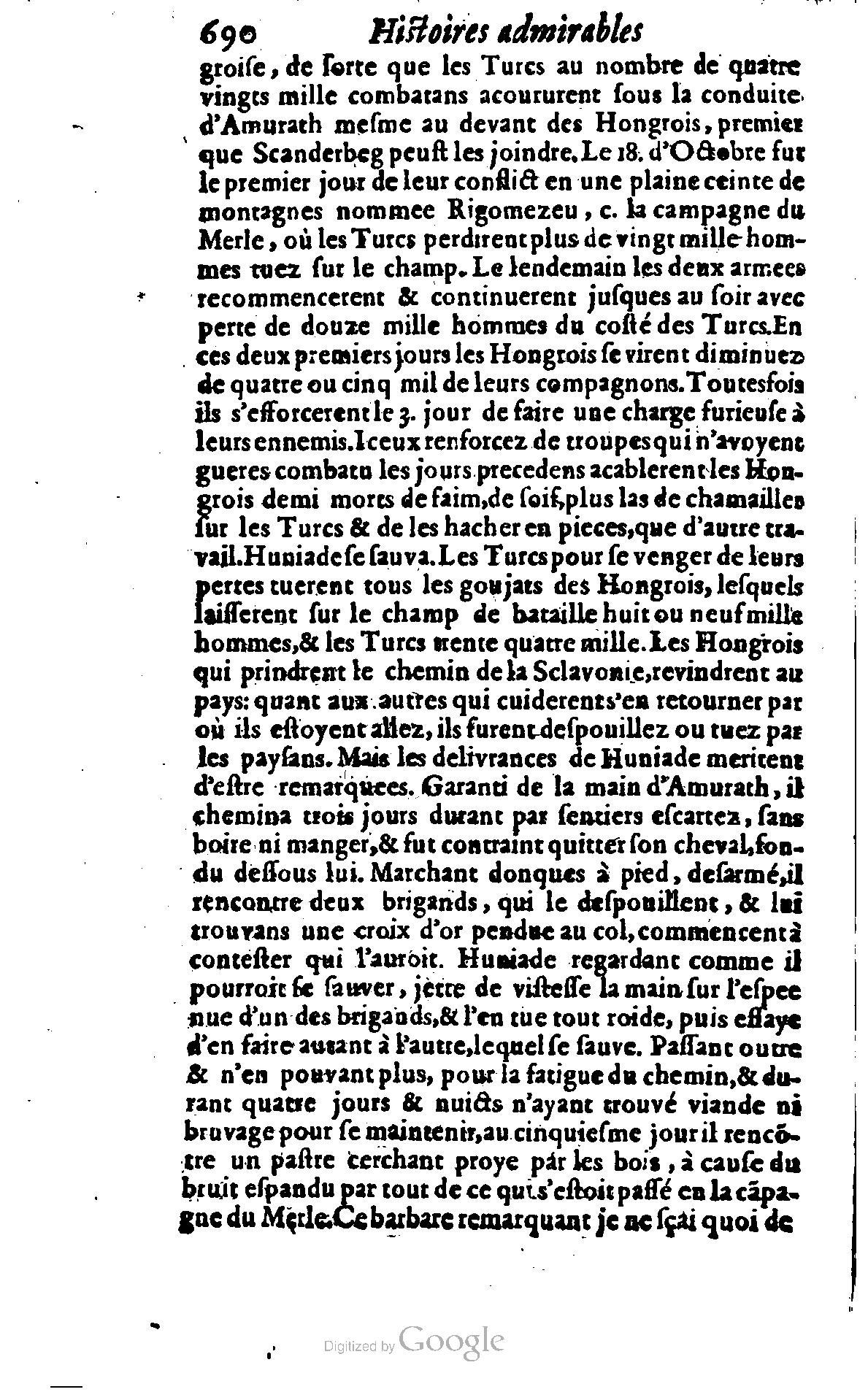 1628 - Jacques Crespin - Trésor d’histoires admirables et mémorables - BSB Munich
