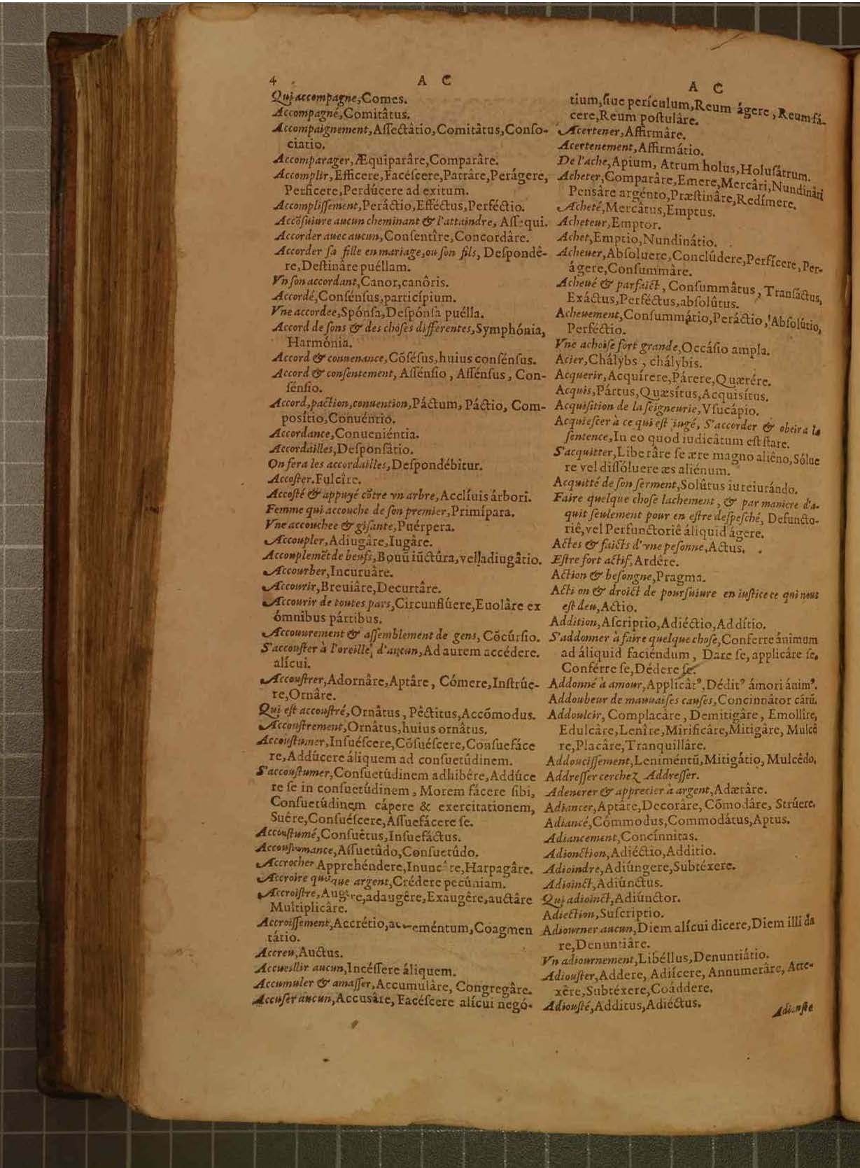1578 - Étienne Michel - Trésor des mots et traits français - Blois