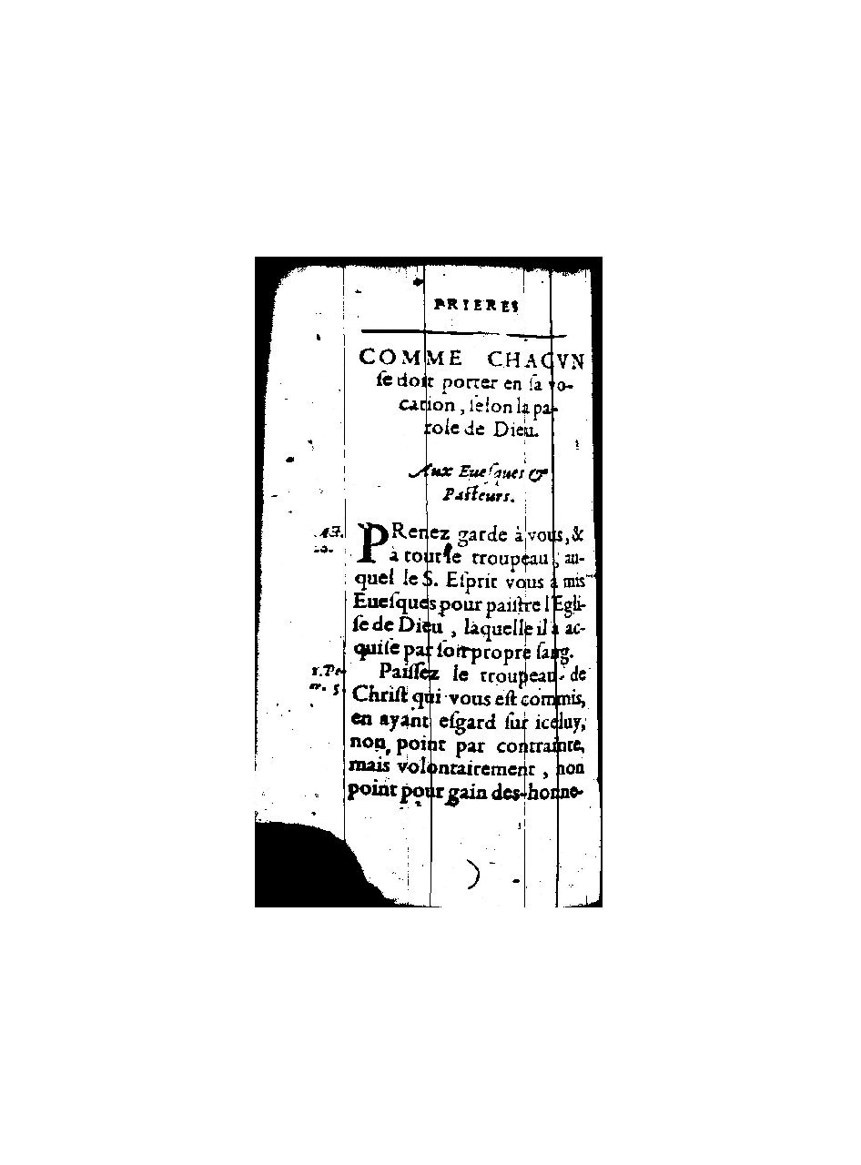 1596 - Guillaume Auvray - Trésor des prières, oraisons et instructions chrétiennes - BnF