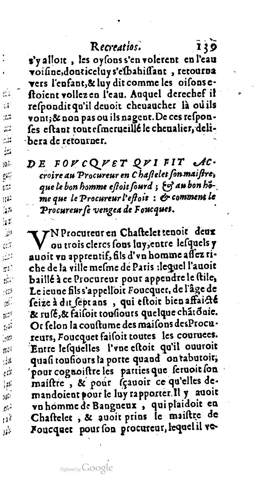 1611 - Romain de Beauvais - Trésor des récréations - BM Lyon