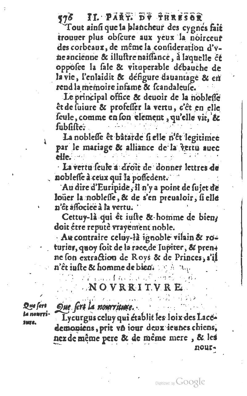 1610 - Louis Coste - Trésor de l’éloquence française (Seconde partie) - BM Lyon