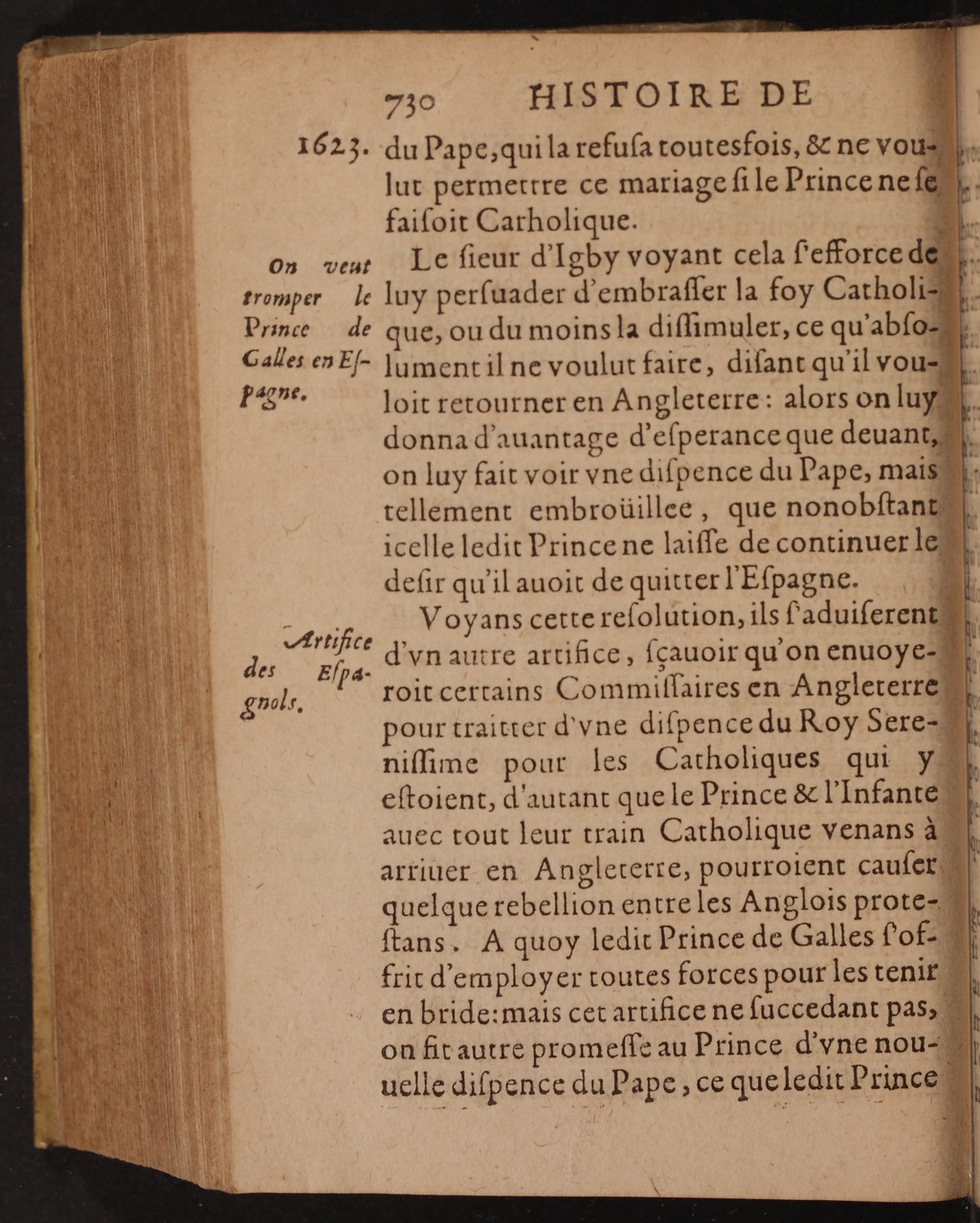1626 - Joseph Bouillerot - Trésor de l’histoire générale de notre temps - BnF Arsenal