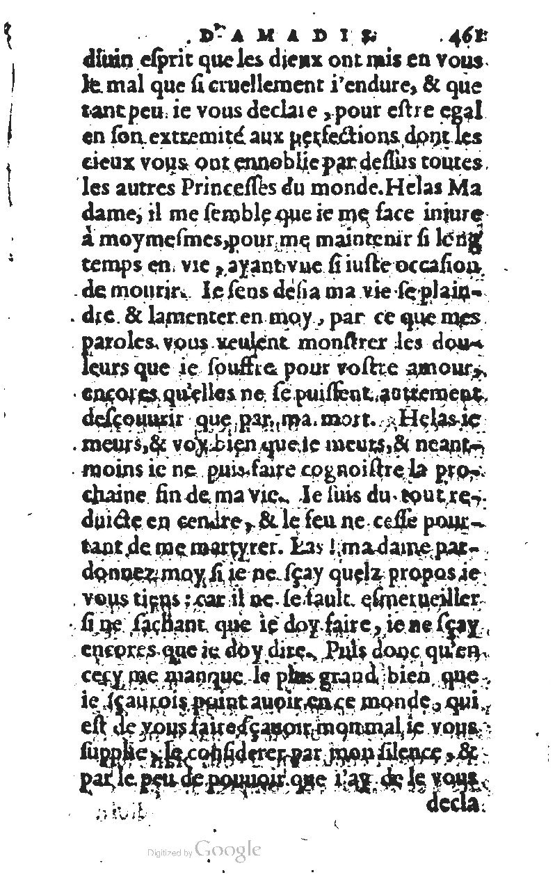 1567 - Jean Pygot - Trésor des Amadis - BM Lyon 1567 - Jean Pygot - Trésor des Amadis - BM Lyon