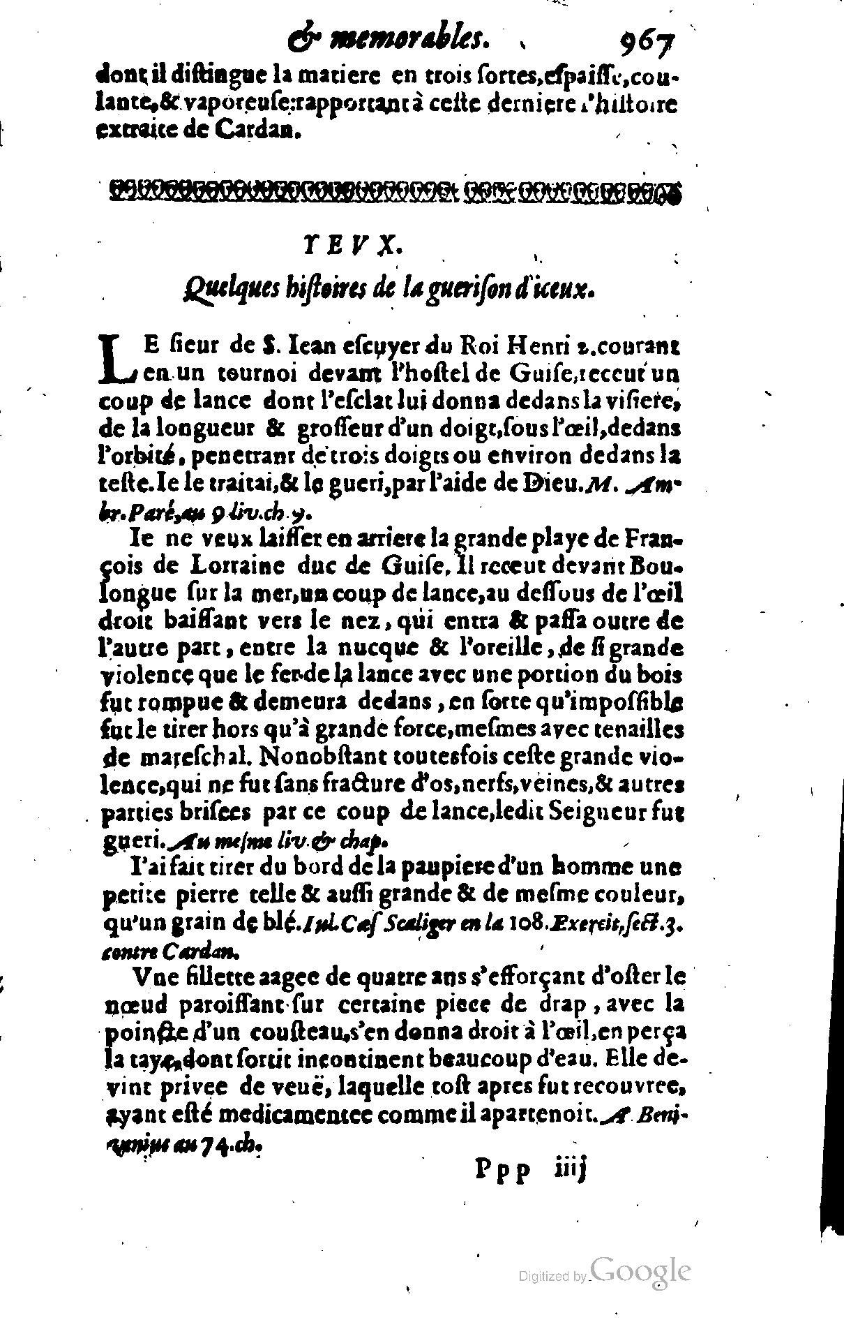 1628 - Jacques Crespin - Trésor d’histoires admirables et mémorables - BSB Munich