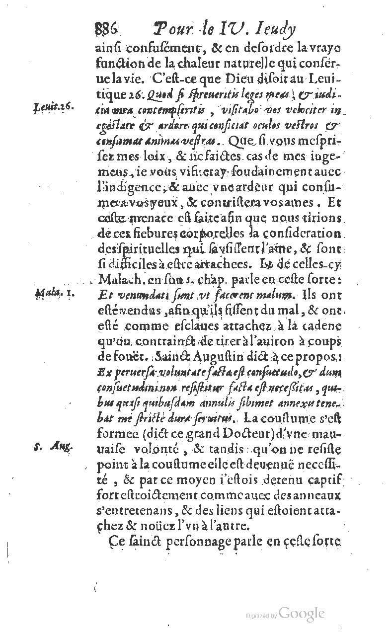 1607 - Nicolas Du Fossé - Trésor quadragésimal - T 01 - BM Lyon