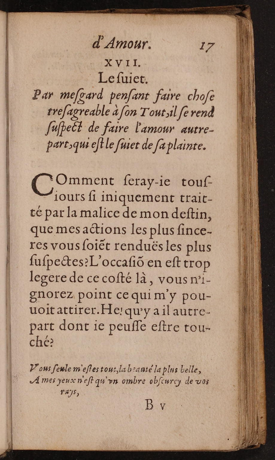 1597 - Matthieu Guillemot - Trésor d’amour - BnF Arsenal