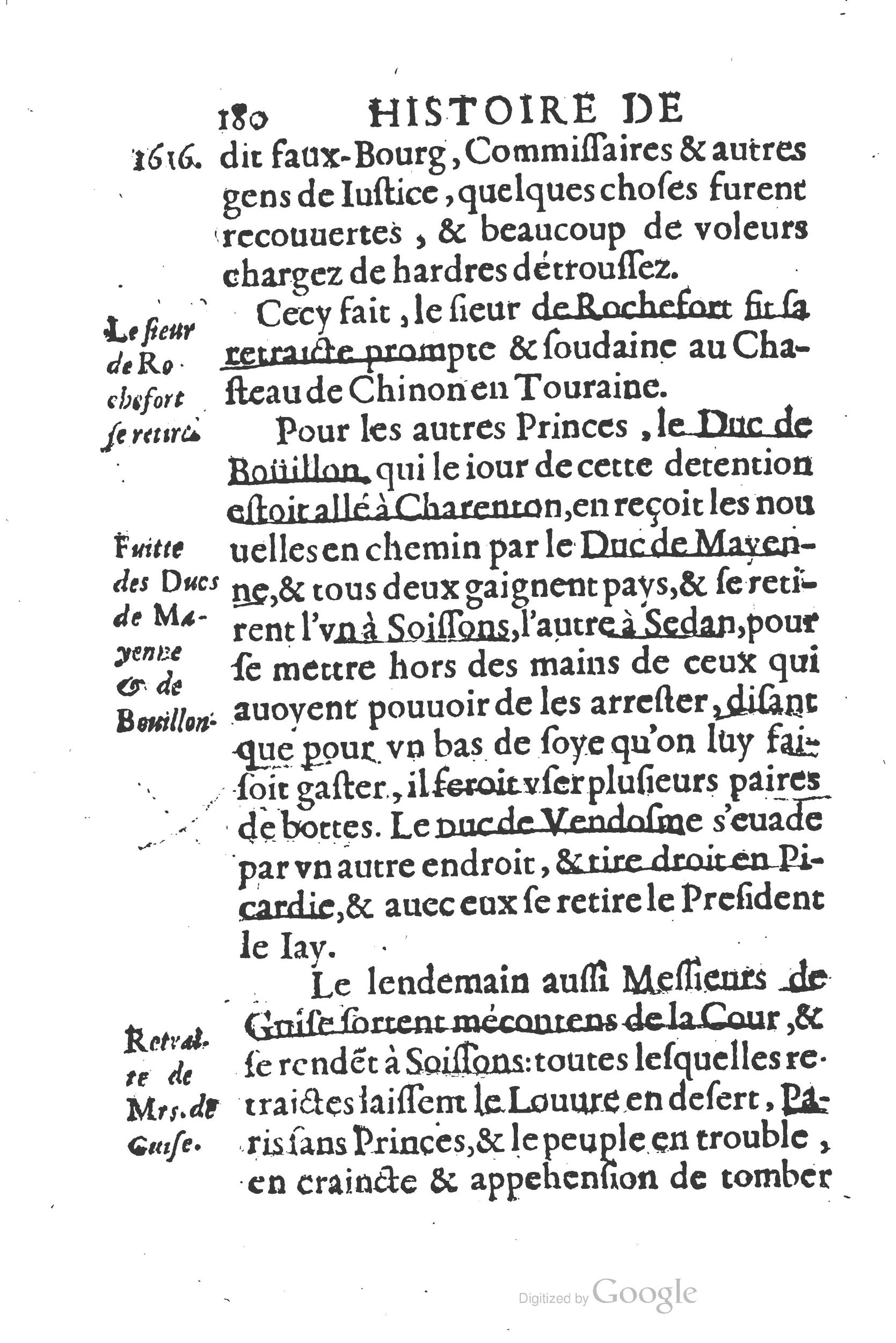 1626 - Joseph Bouillerot - Trésor de l’histoire générale de notre temps - BSB Munich