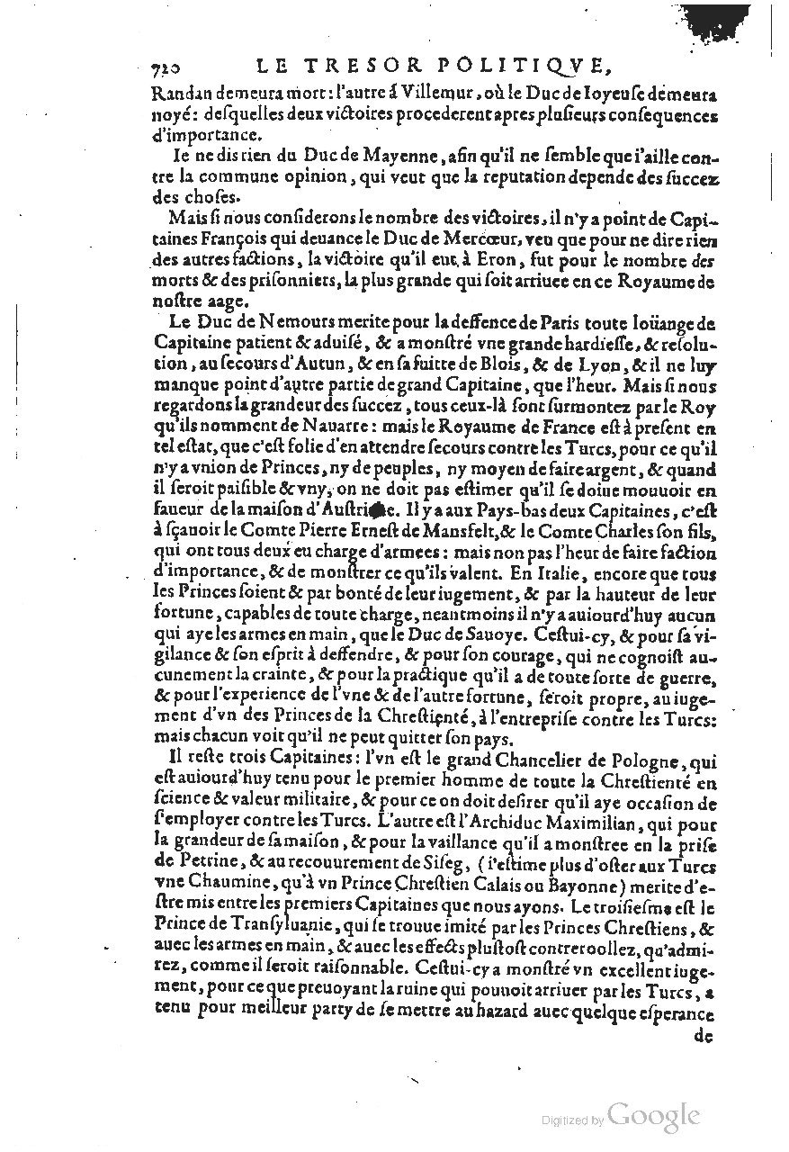 1611 - Pierre Chevalier - Trésor politique - UGent