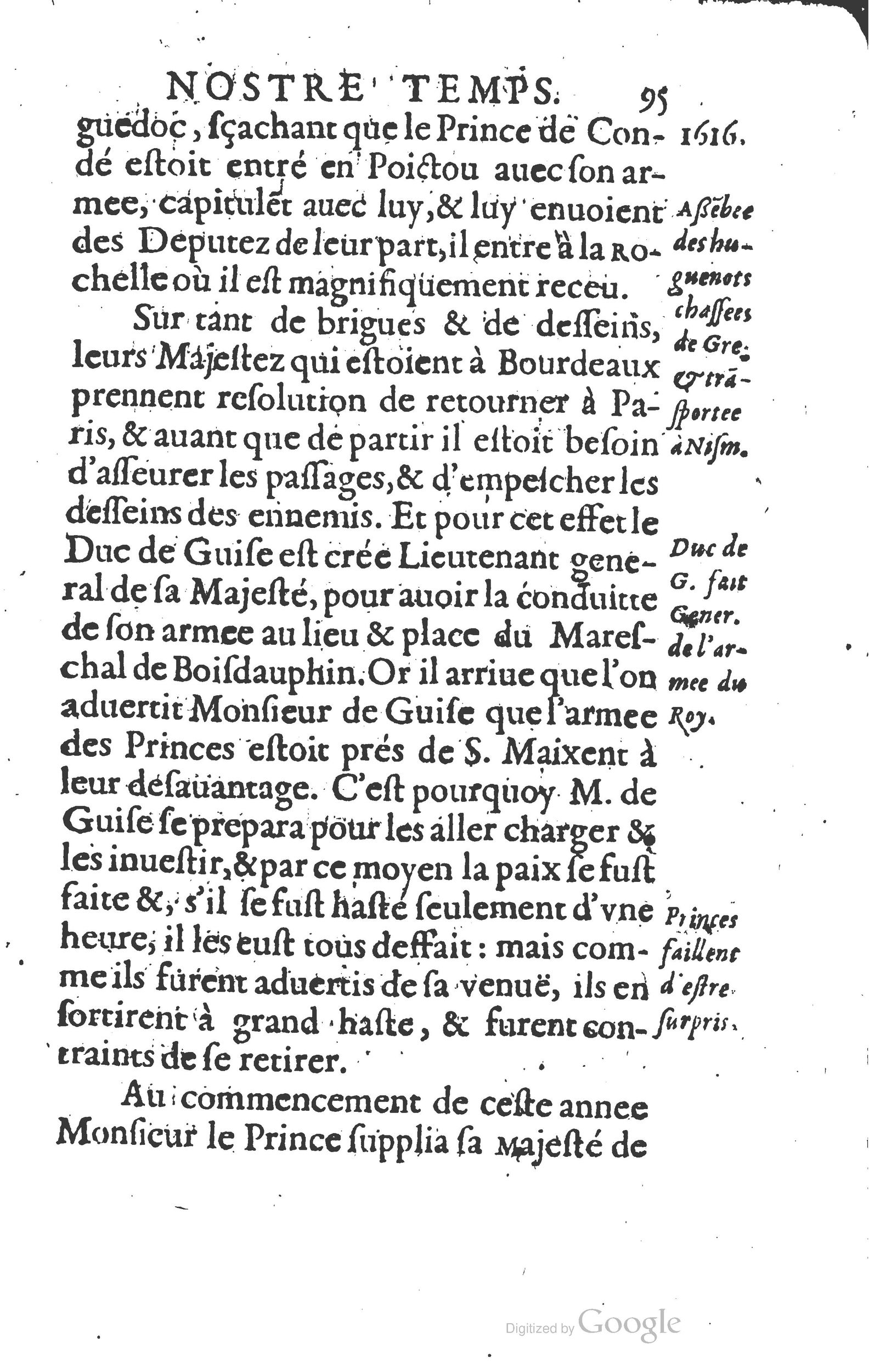 1624 - Joseph Bouillerot - Trésor de l’histoire générale de notre temps - BM Lyon 1624 - Joseph Bouillerot - Trésor de l’histoire générale de notre temps - BM Lyon