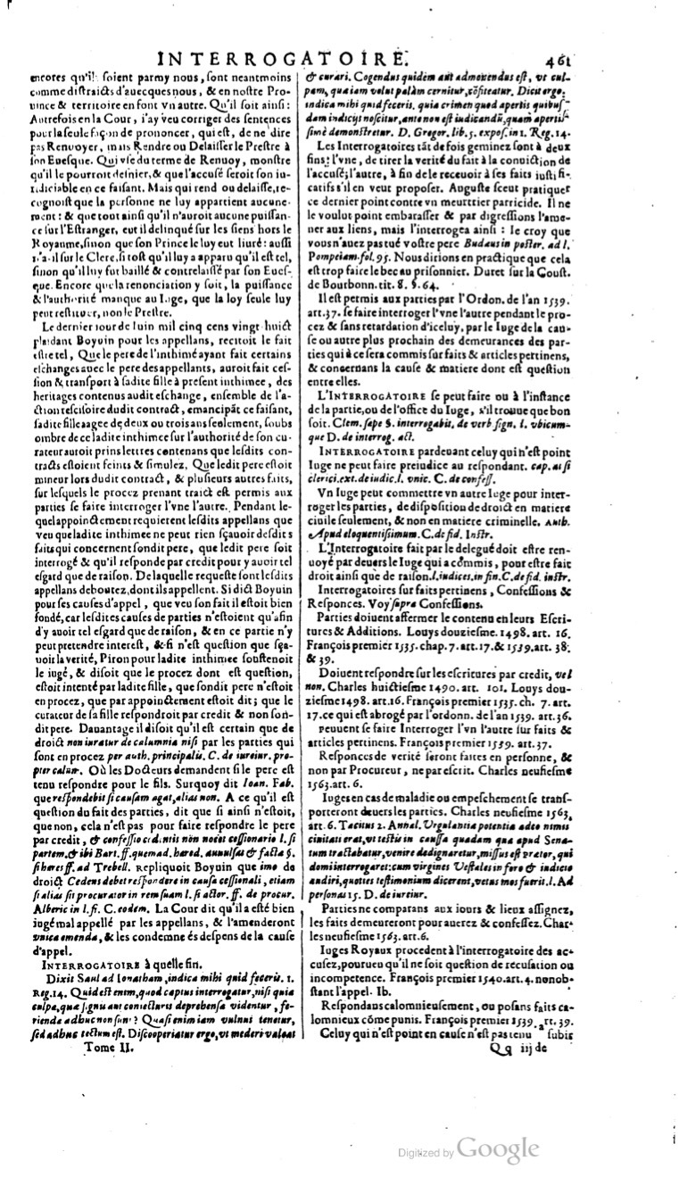 1629 - Veuve Nicolas Buon - Trésor du droit français (29620 T. 2) - BM Lyon
