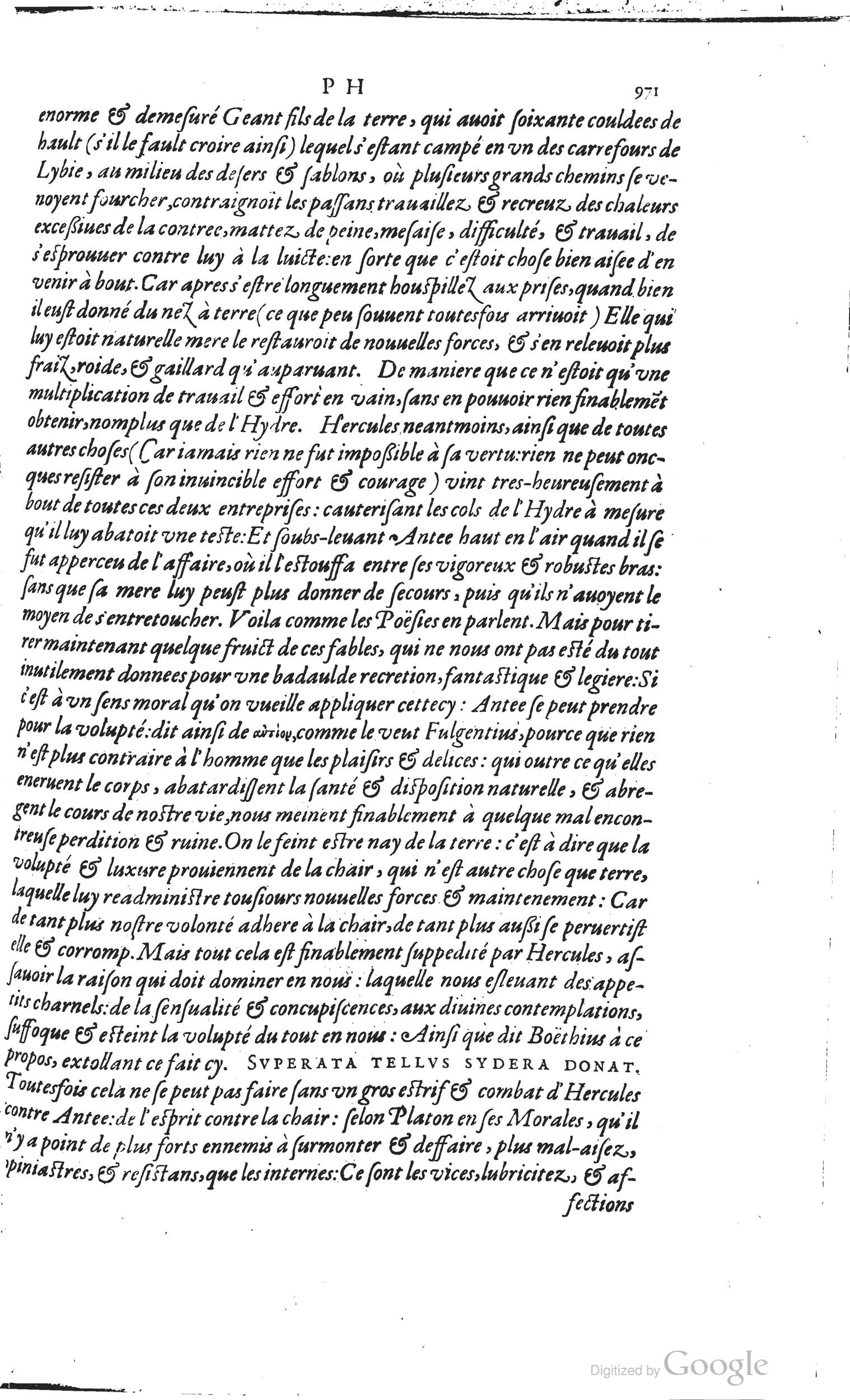 1585 - Barthélemy Honorat - Bibliothèques françaises - BSB Munich